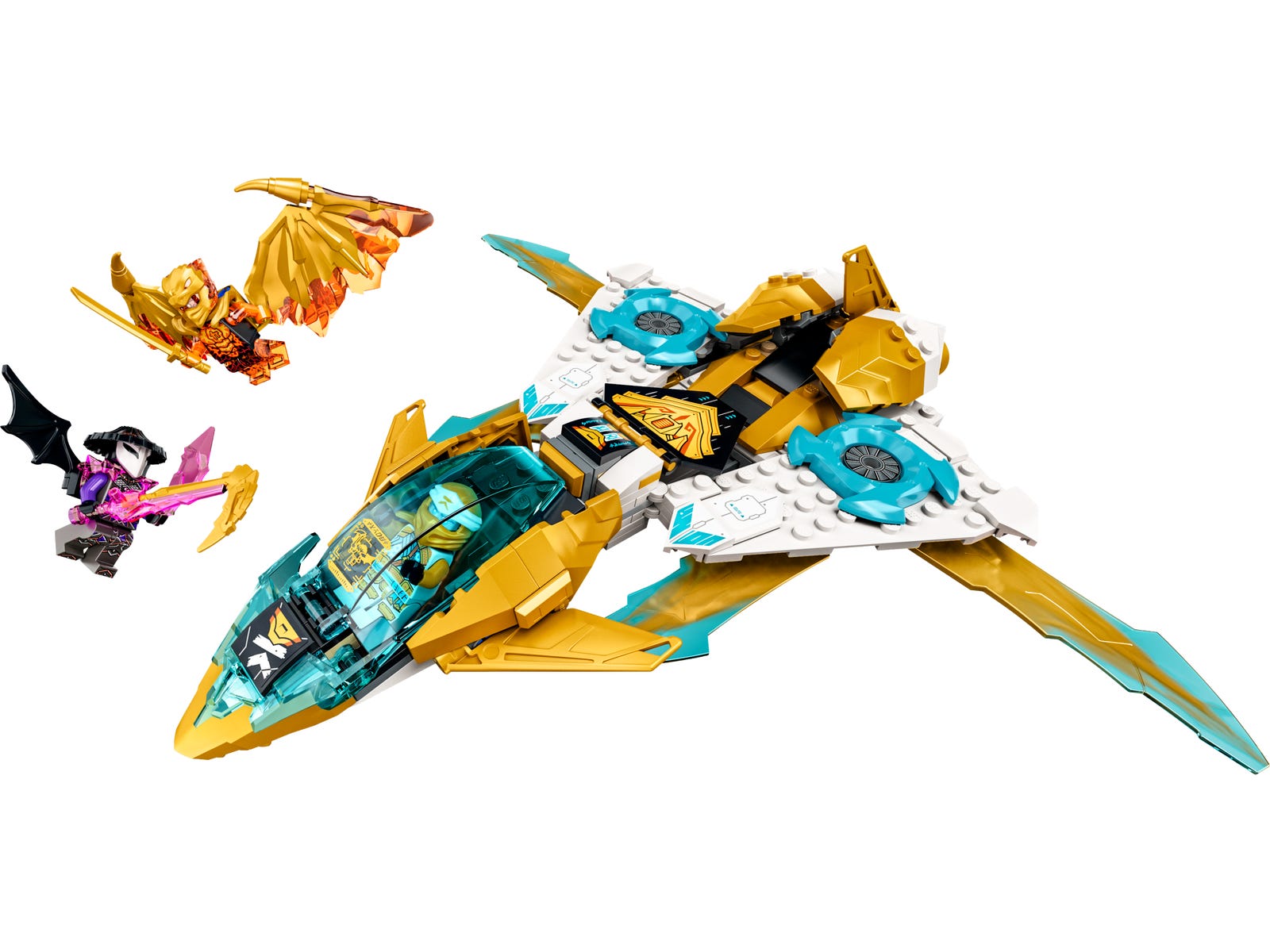 LEGO Reactor del Dragón Dorado de Zane (71770)