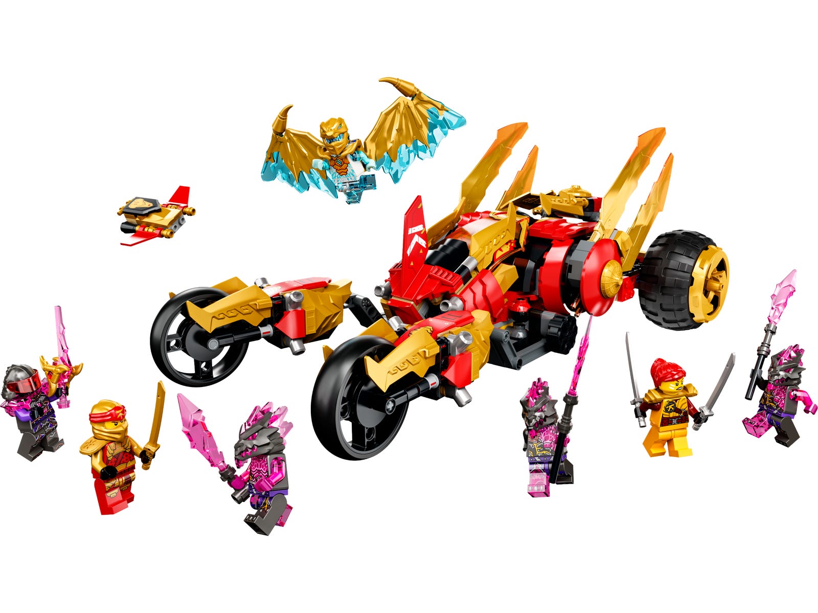 LEGO Explorador del Dragón Dorado de Kai (71773)