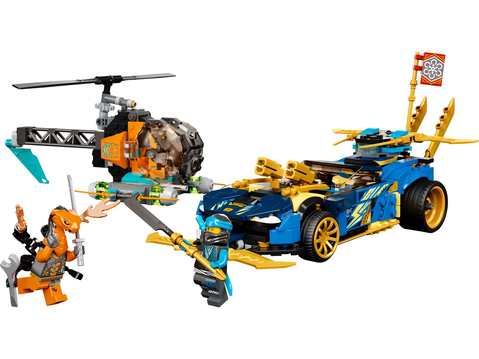 LEGO Deportivo EVO de Jay y Nya (71776)