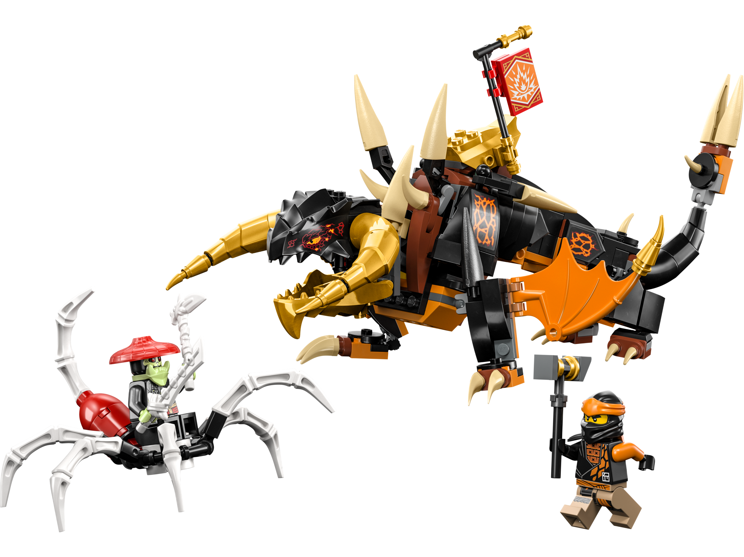 LEGO Dragón de Tierra EVO de Cole (71782)