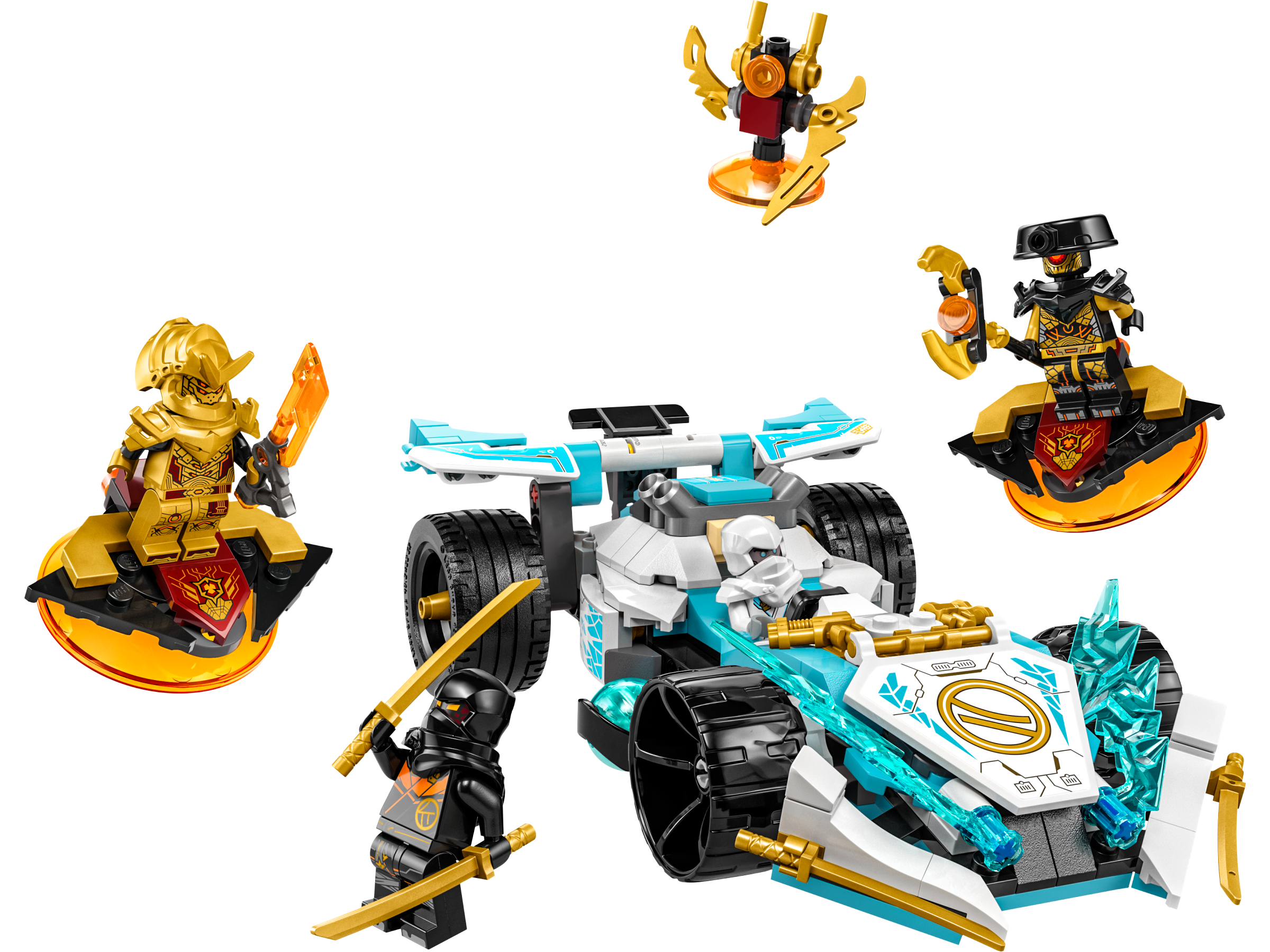 LEGO Zane Dragon Power: Deportivo de Competición Spinjitzu (71791)
