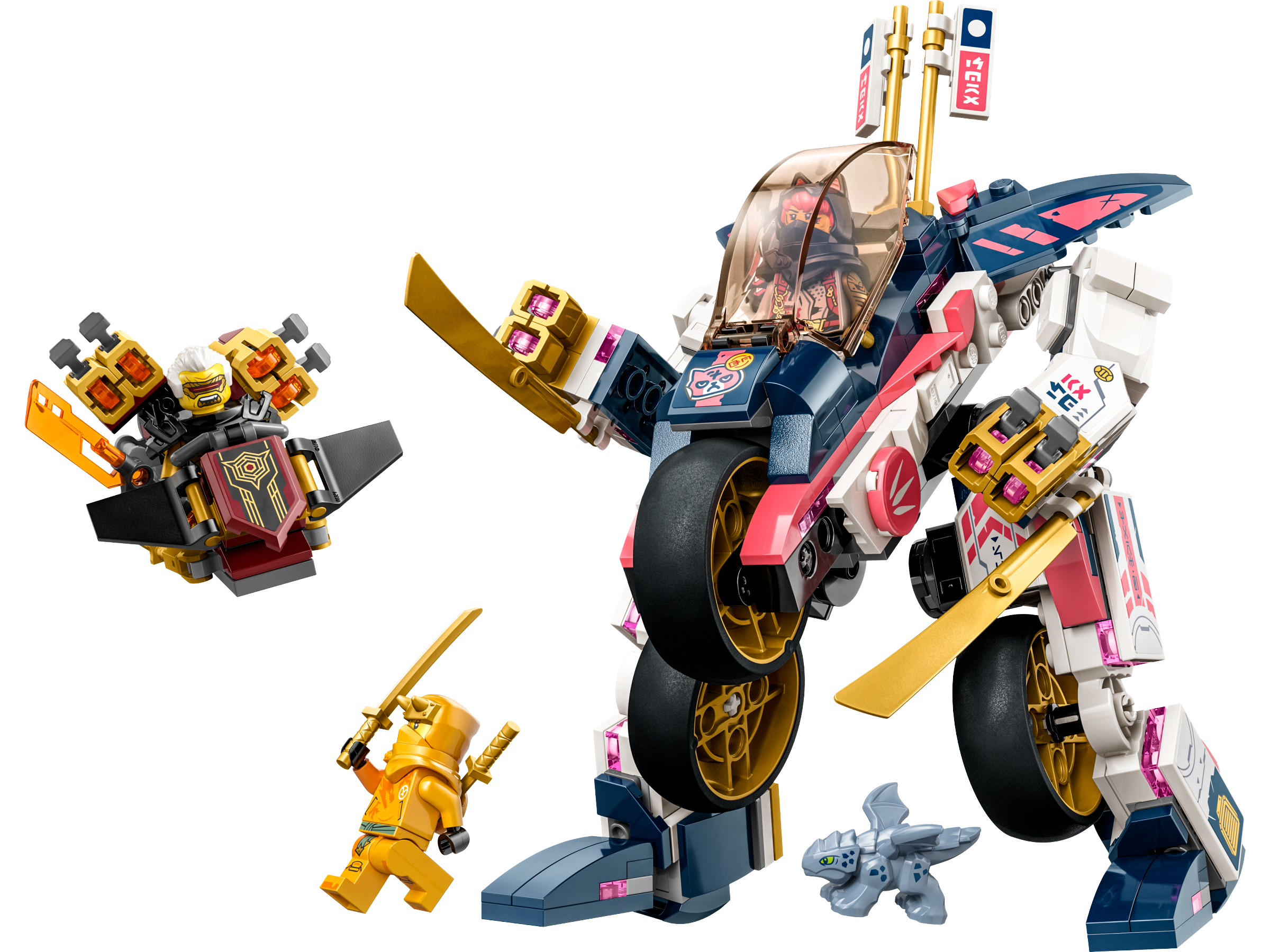 LEGO Moto de Carreras Transformable en Meca de Sora (71792)