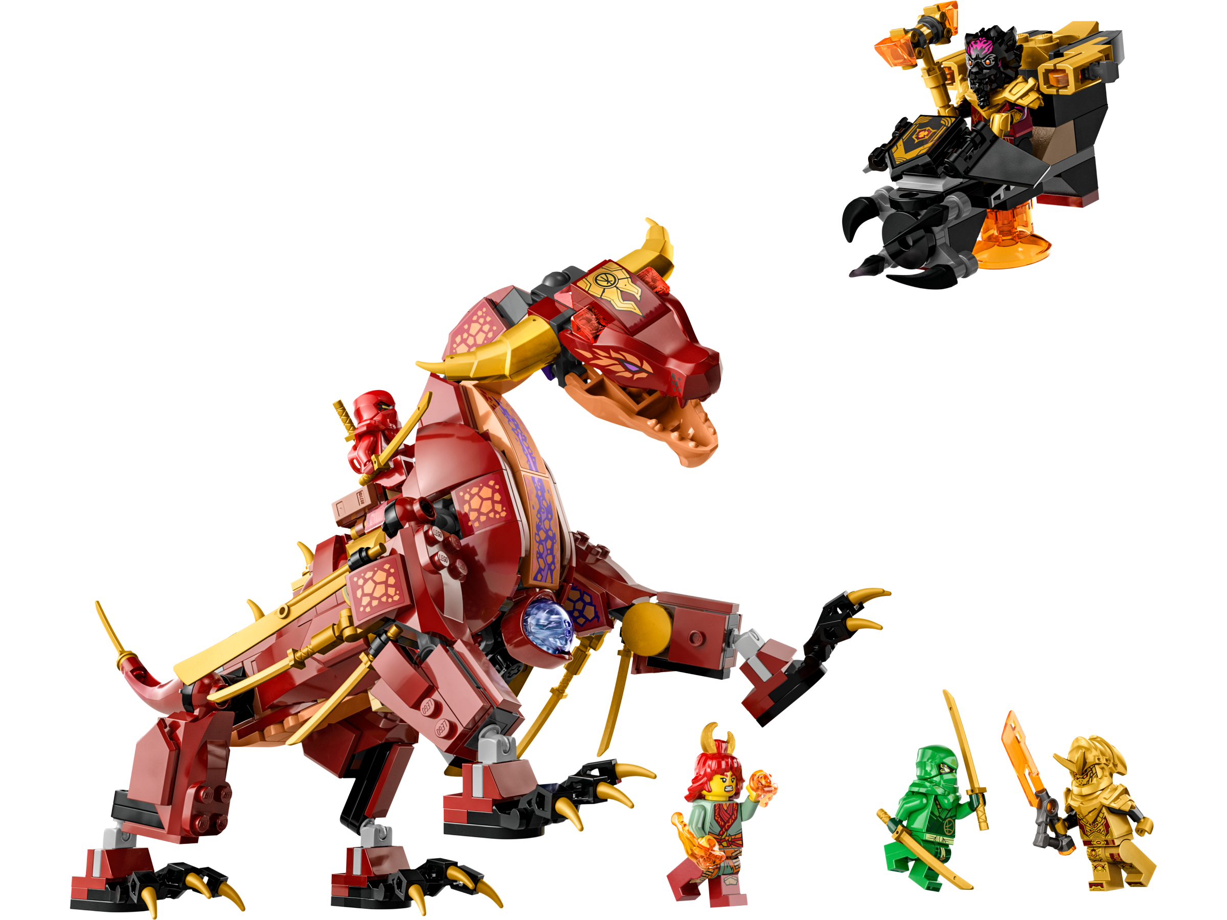 LEGO Dragón de Lava Transformable de Heatwave (71793)