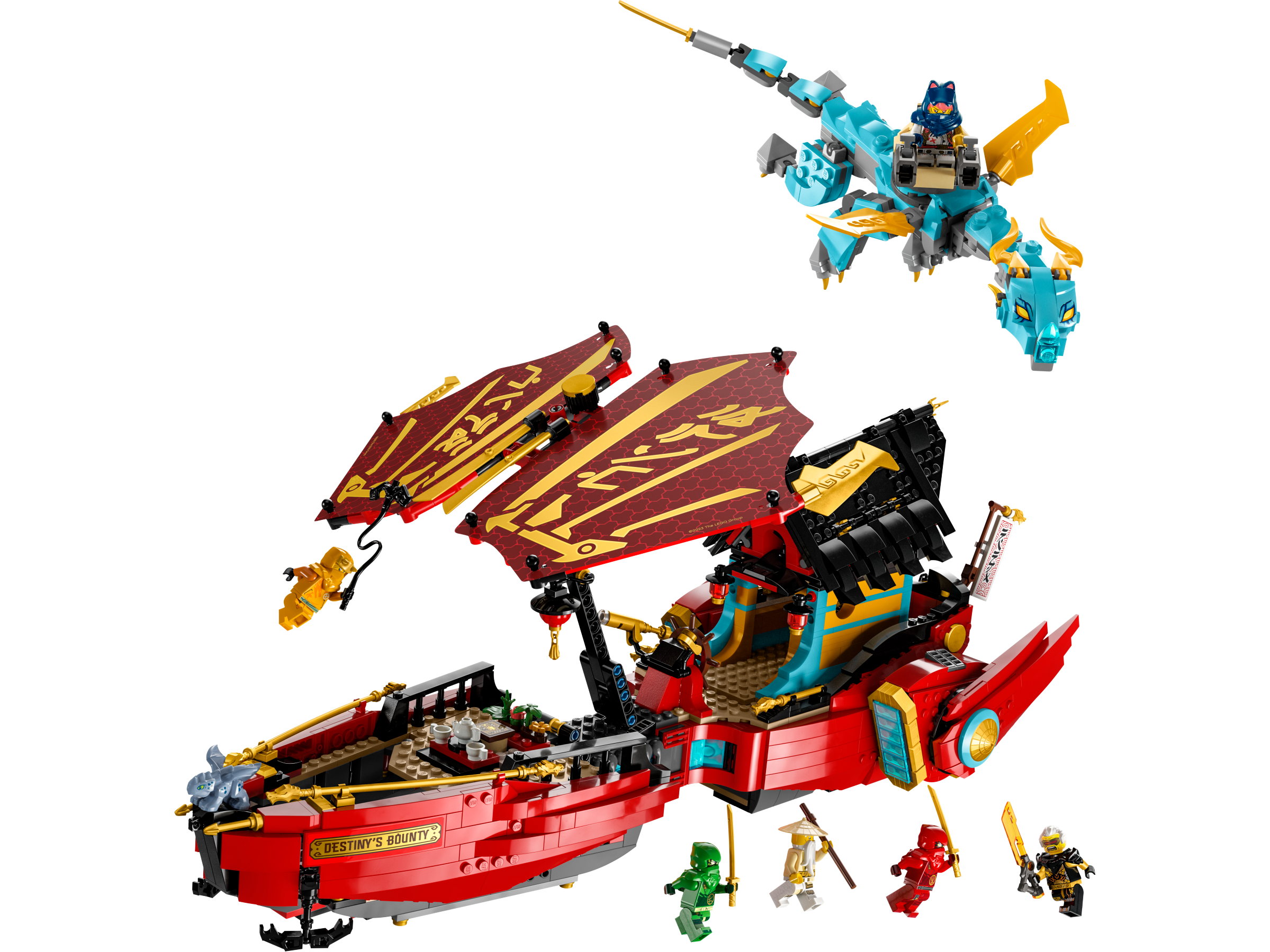 LEGO Barco de Asalto Ninja: Carrera Contra el Tiempo (71797)