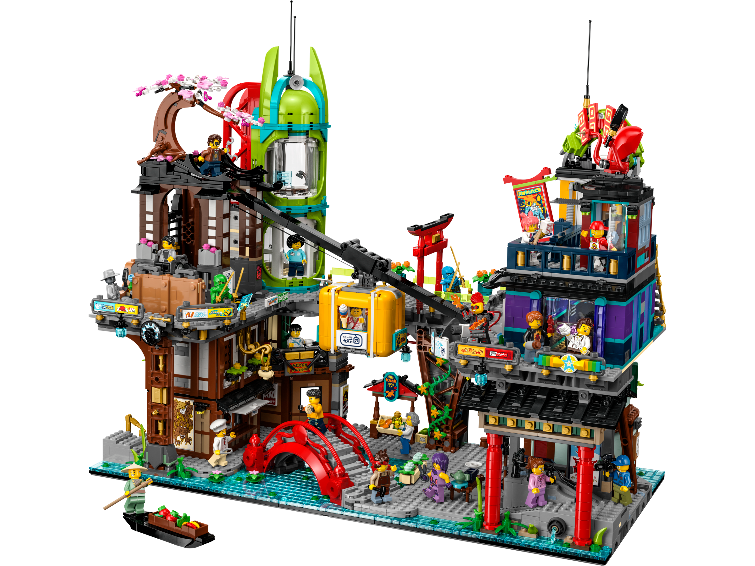 LEGO Mercados de la Ciudad de NINJAGO (71799)