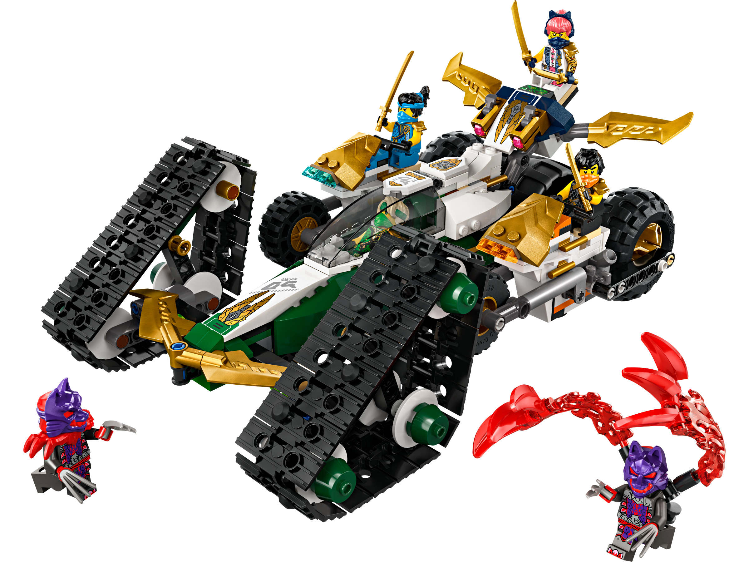 LEGO Vehículo Combinado del Equipo Ninja (71820)