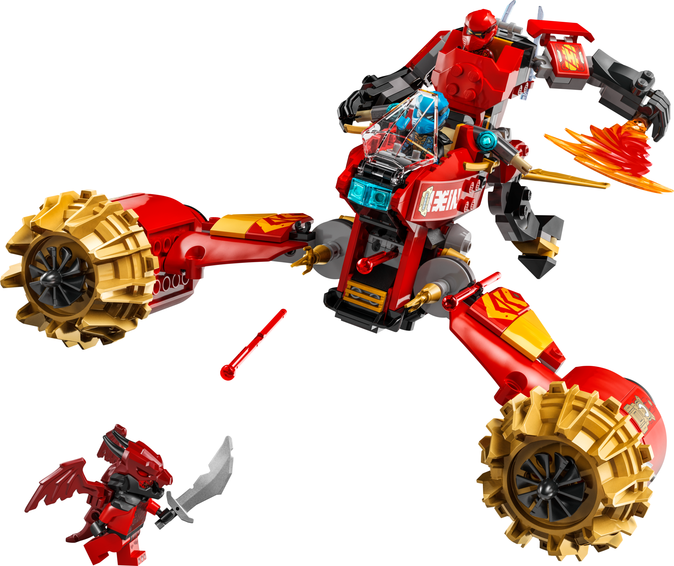 LEGO Moto-Meca de la Tormenta de Kai (71830)