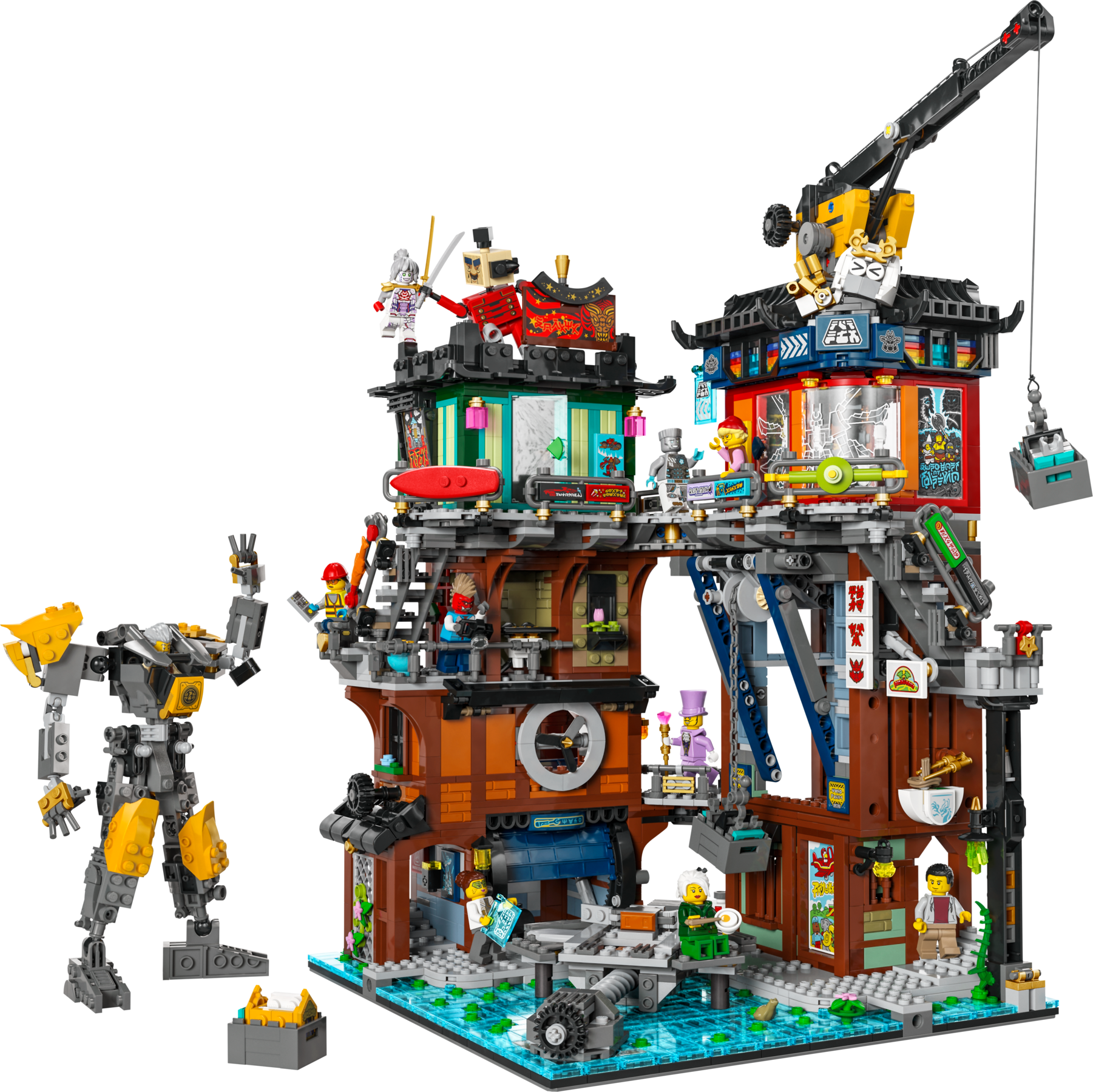 LEGO Talleres de la Ciudad de NINJAGO® (71837)