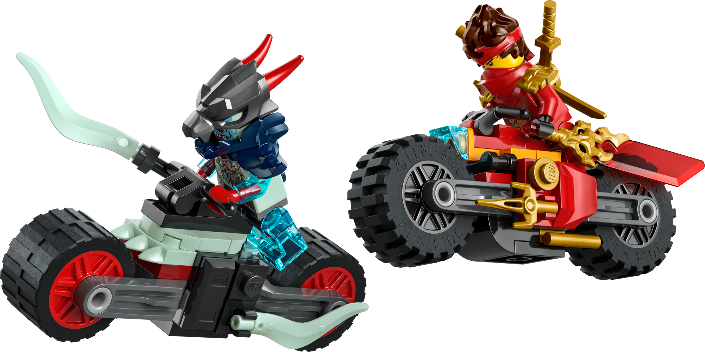 LEGO Carrera Relámpago en Moto de Kai (71838)