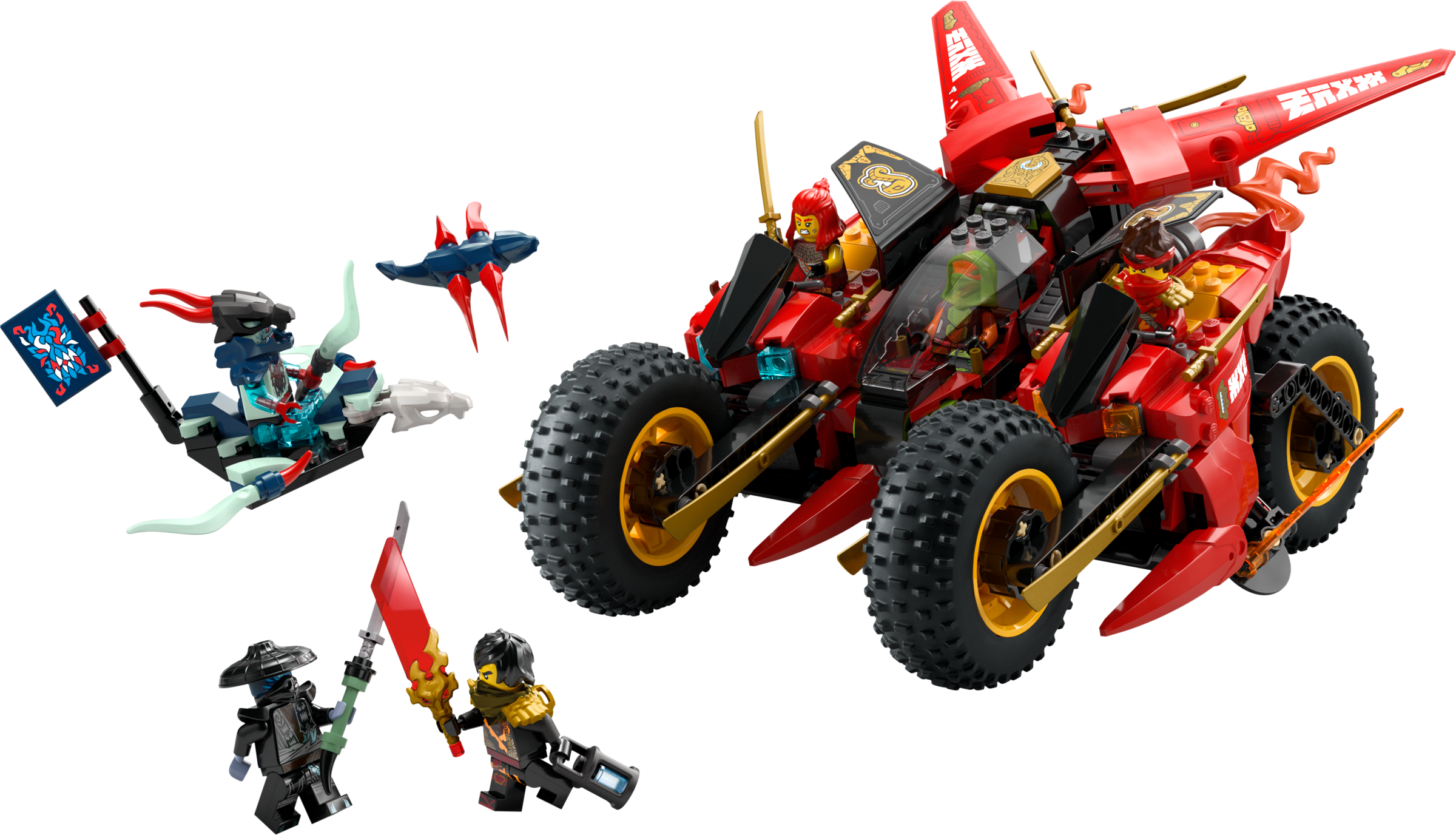 LEGO Vehículo de Combate Ninja (71844)