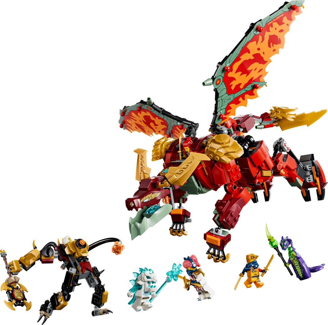 LEGO Meca Dragón Transformable de Wyldfyre (71868)