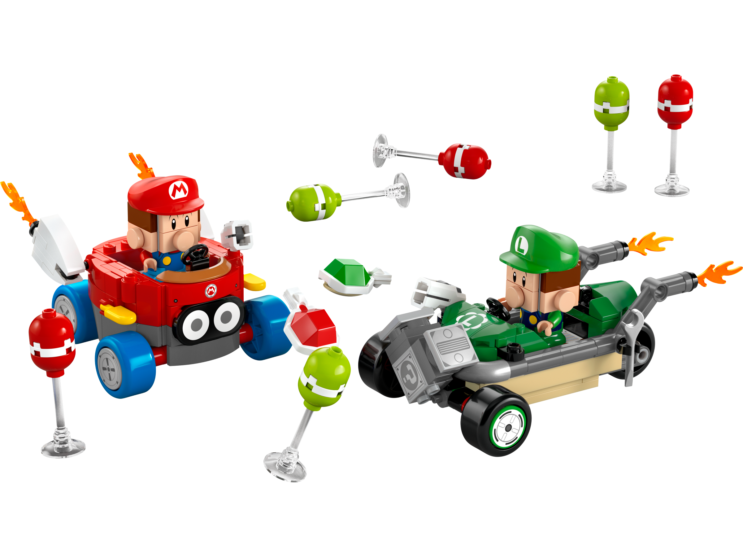LEGO Mario Kart™: Bebé Mario vs. Bebé Luigi (72034)