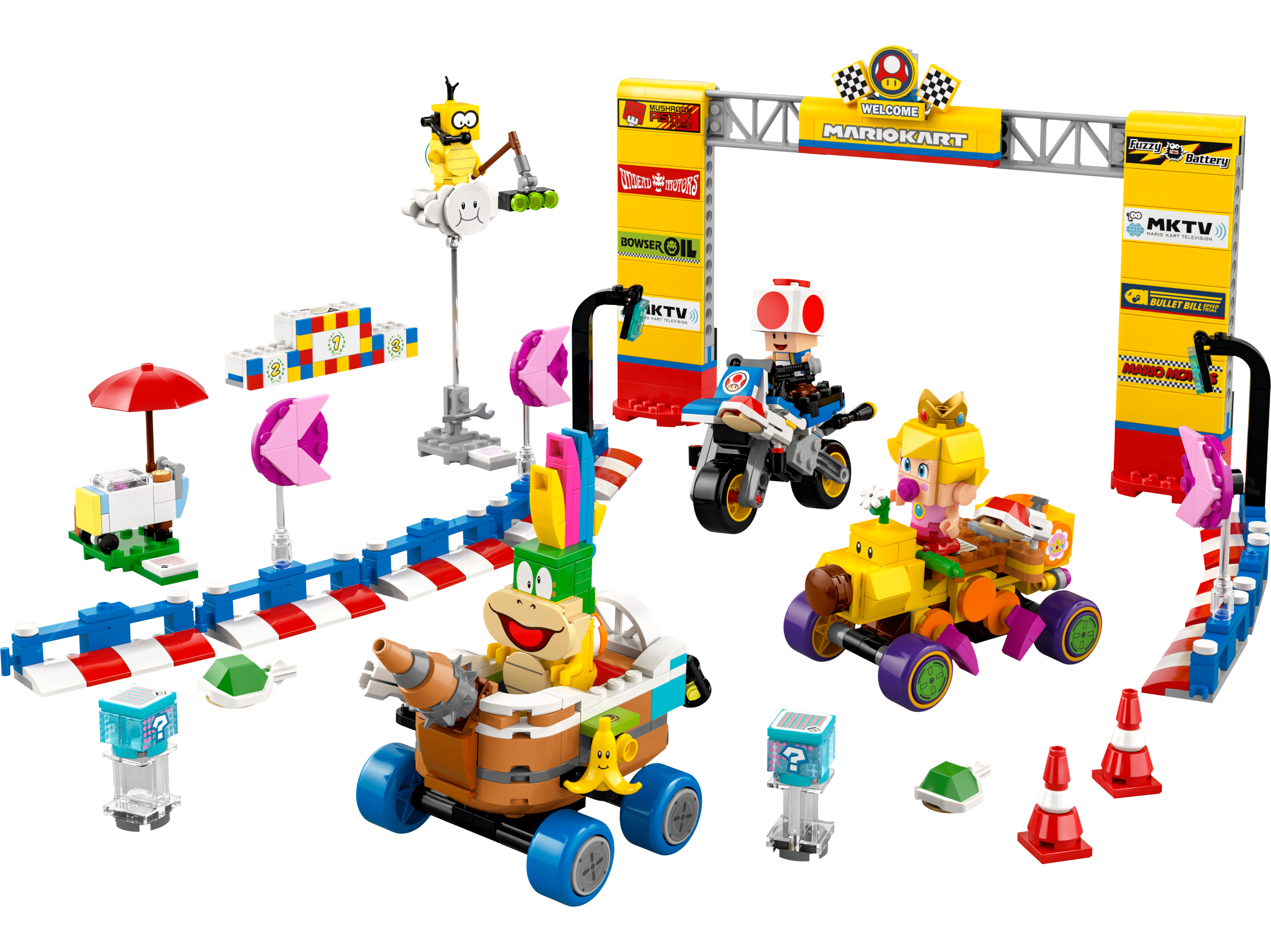 LEGO Mario Kart™: Set Bebé Peach y Grand Prix (72036)