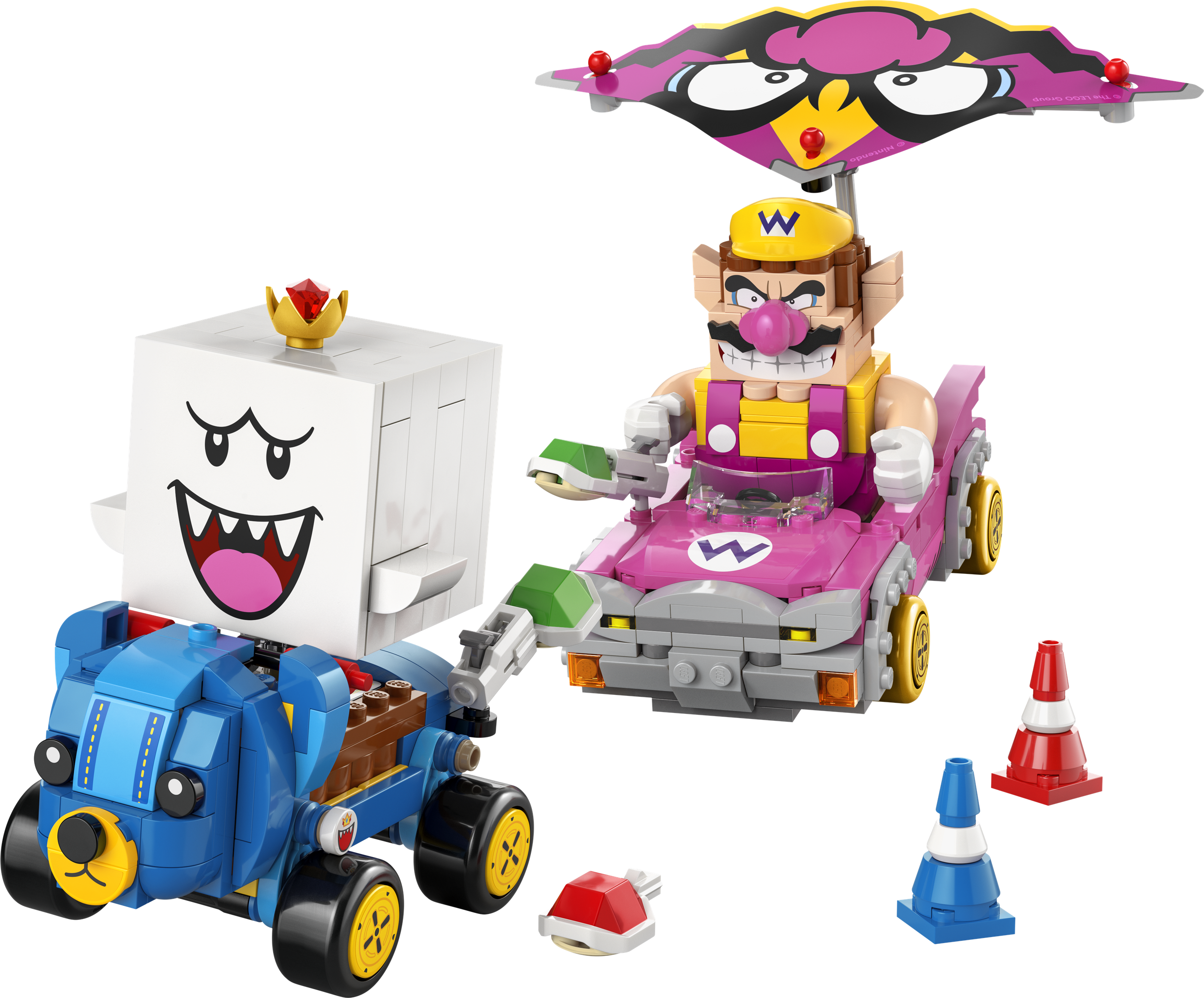 LEGO Mario Kart™ – Wario y Rey Boo (72038)
