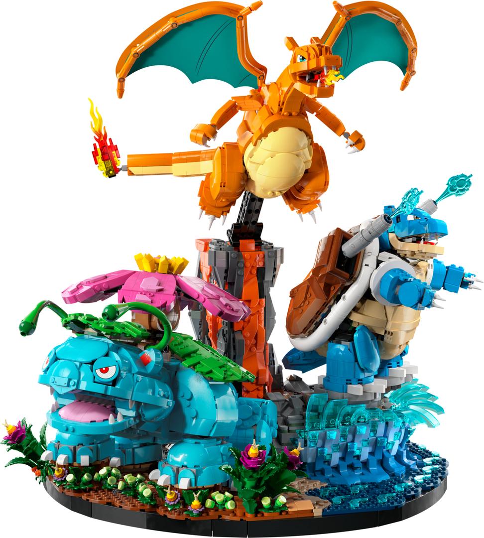 LEGO Venusaur, Charizard y Blastoise (72153)