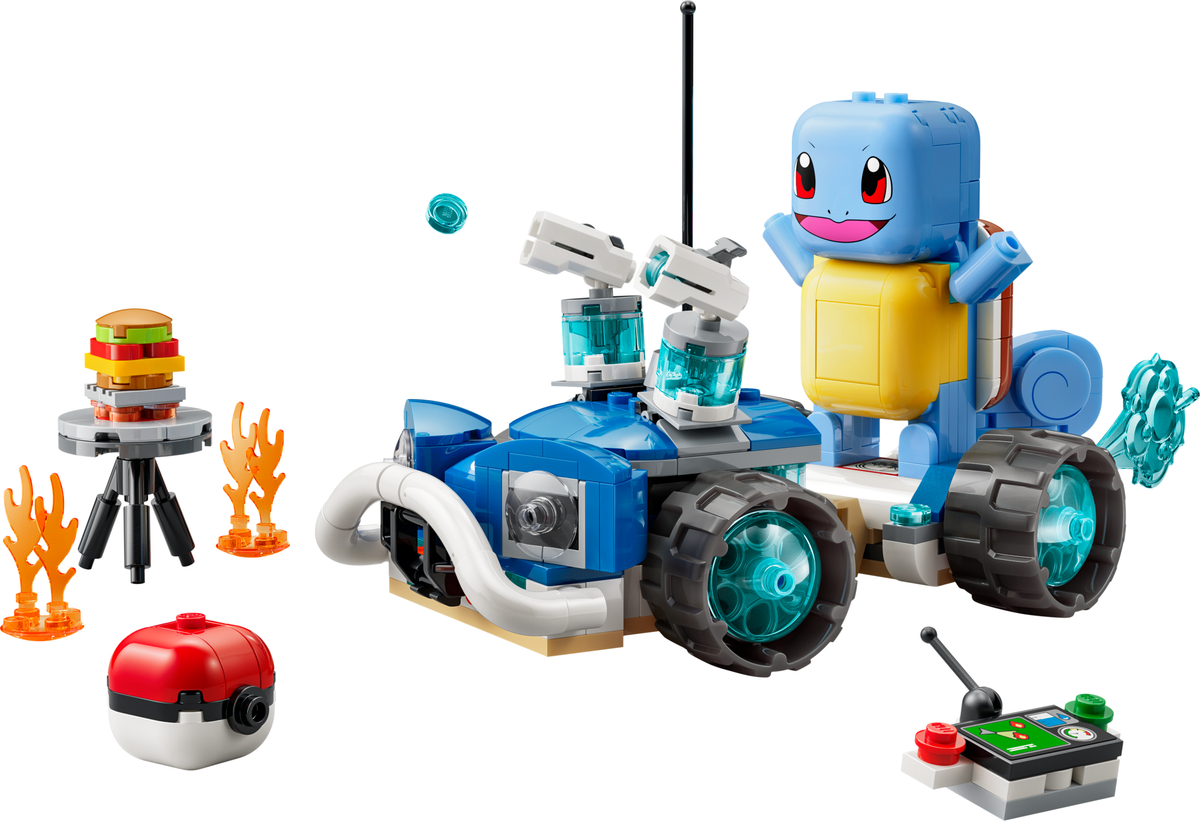 LEGO SMART Play: Trainer's Buggy Adventure with Squirtle (72156)