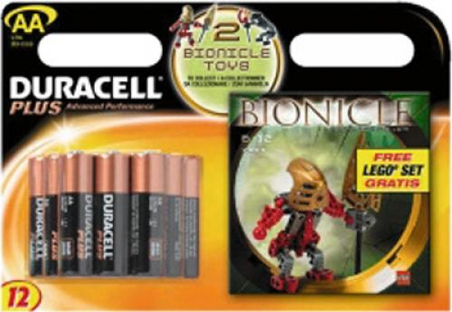 LEGO Gold Good Guy - looking Left (Duracell 12 pack AA) {Turaga Lhikan} (7216-2)