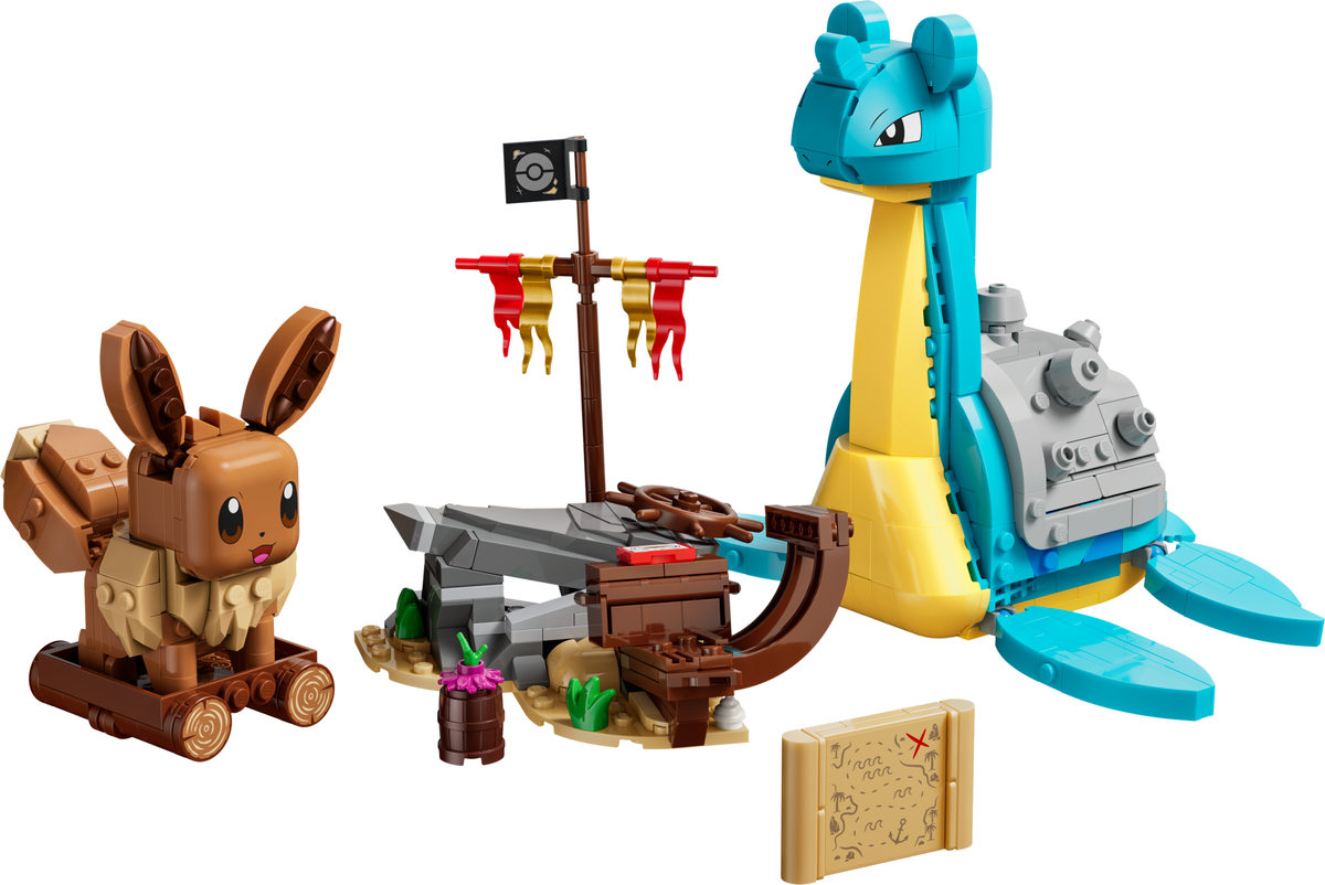 LEGO SMART Play: Eevee and Lapras's Treasure Hunt (72162)