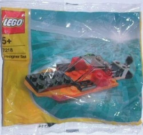 LEGO Orange Speedboat (7218)