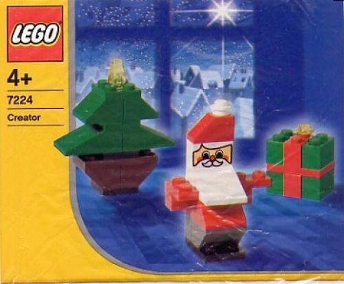 LEGO Santa, Tree, and Present (7224)