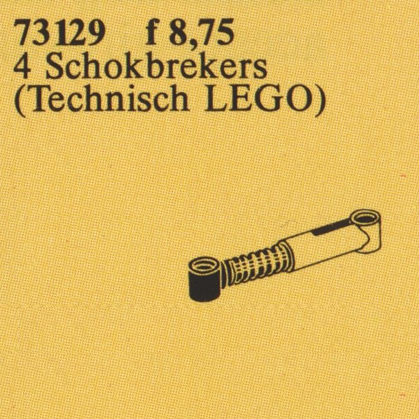 LEGO Four TECHNIC Shocks (73129)