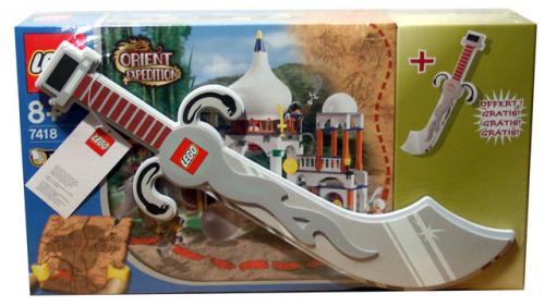 LEGO Scorpion Palace and Foam Scimitar (7418-2)