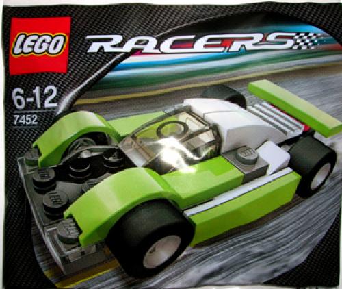 LEGO Lime/Black Racer (7452)