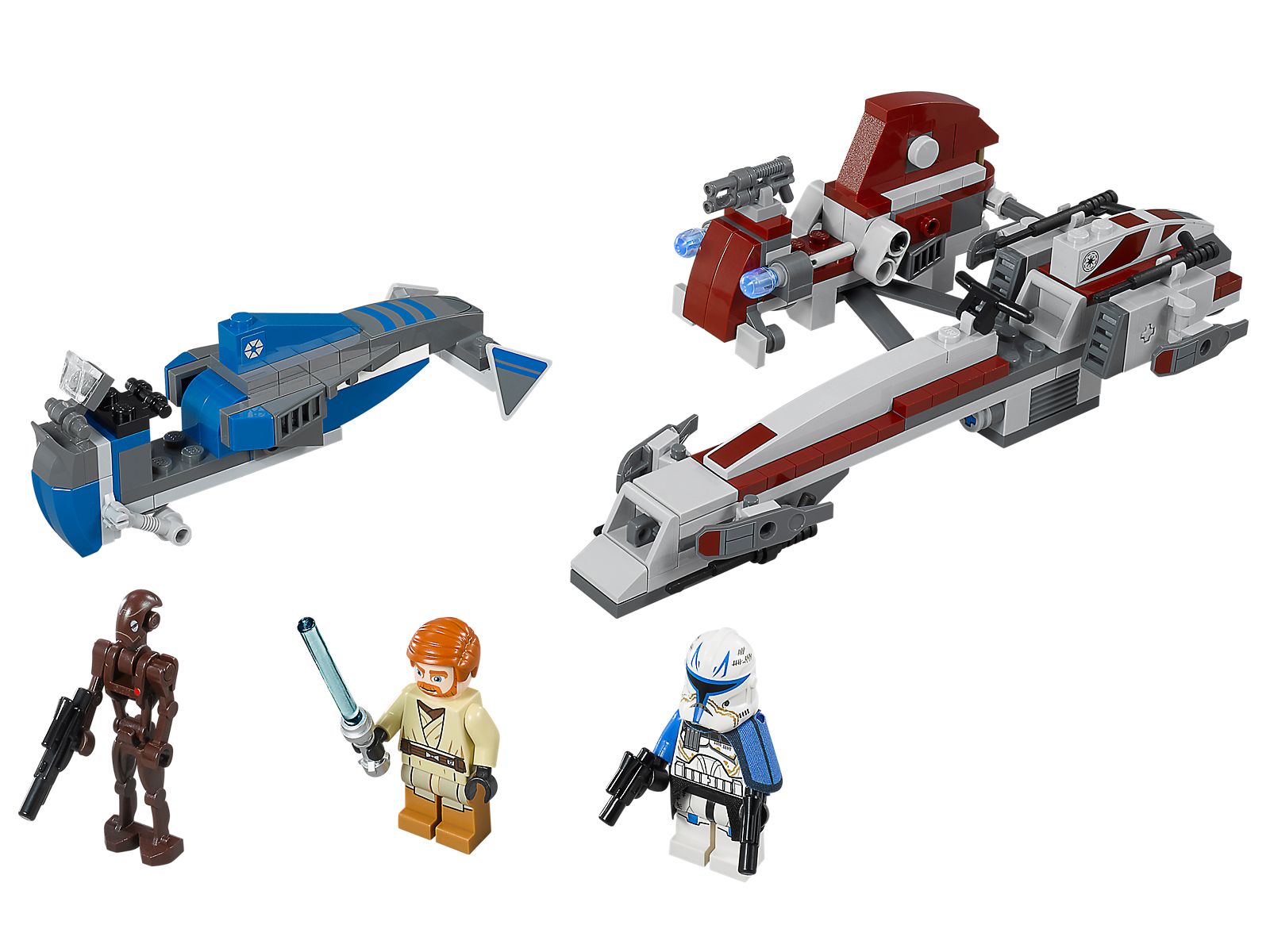 LEGO BARC Speeder™ with Sidecar (75012)
