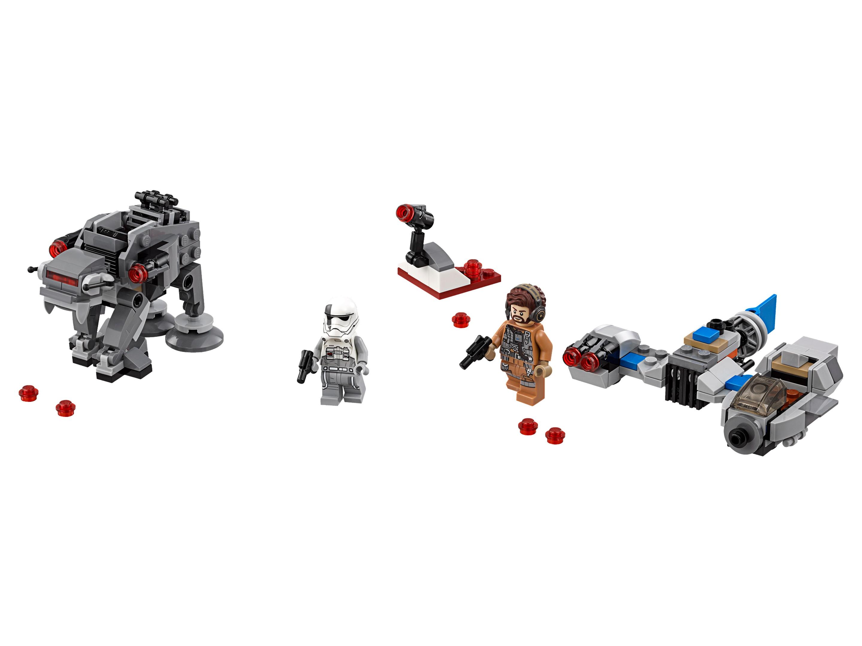 LEGO Microfighters: Speeder Esquiador vs. Caminante de la Primera Orden (75195)