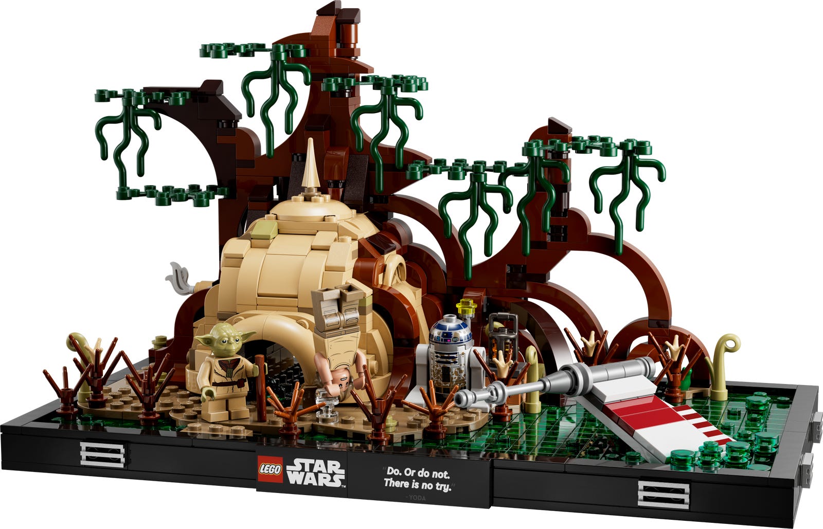 LEGO Diorama: Entrenamiento Jedi en Dagobah (75330)