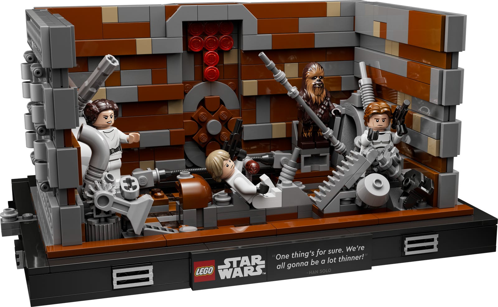 LEGO Diorama: Compactador de Basura de la Estrella de la Muerte (75339)