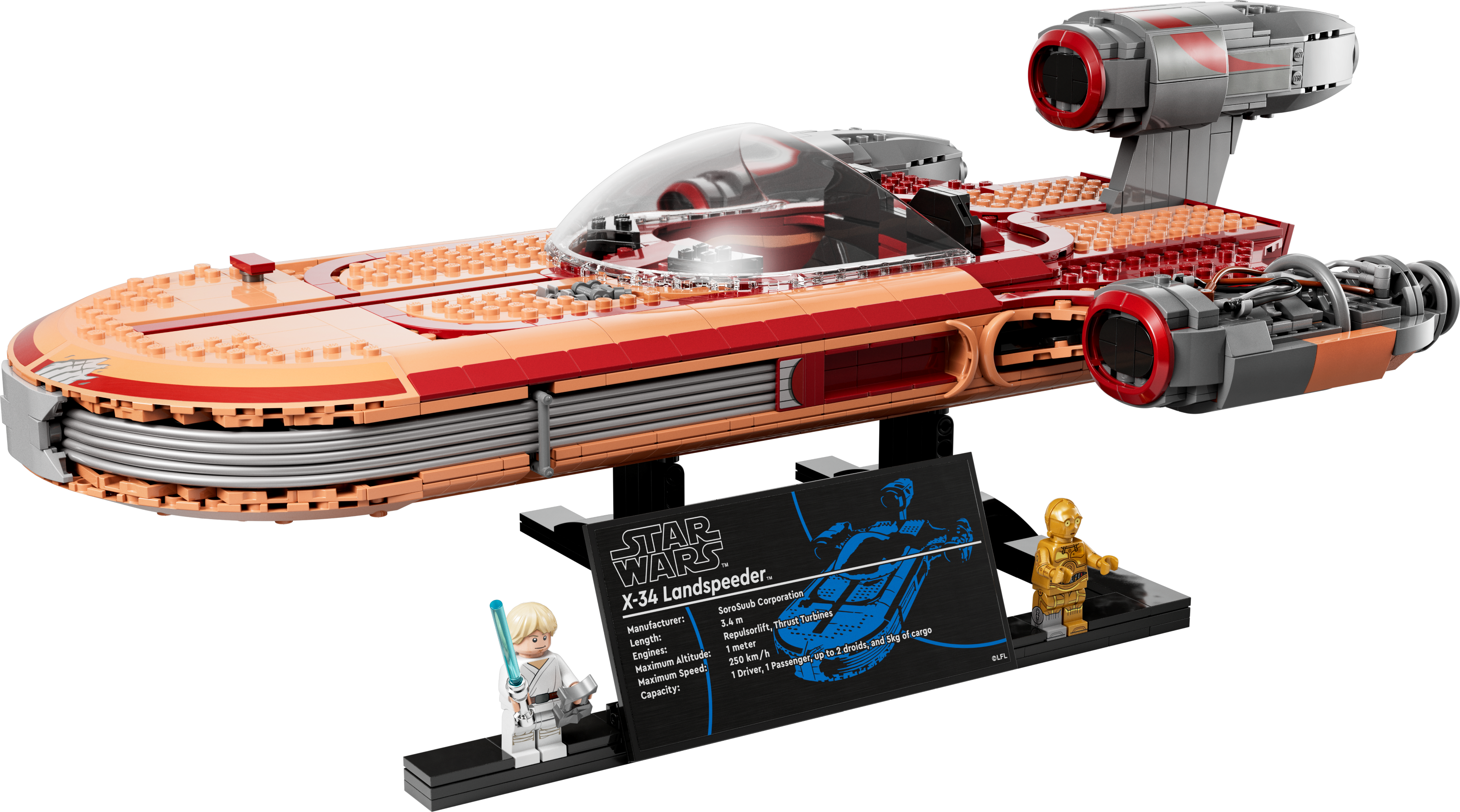 LEGO Speeder Terrestre de Luke Skywalker (75341)