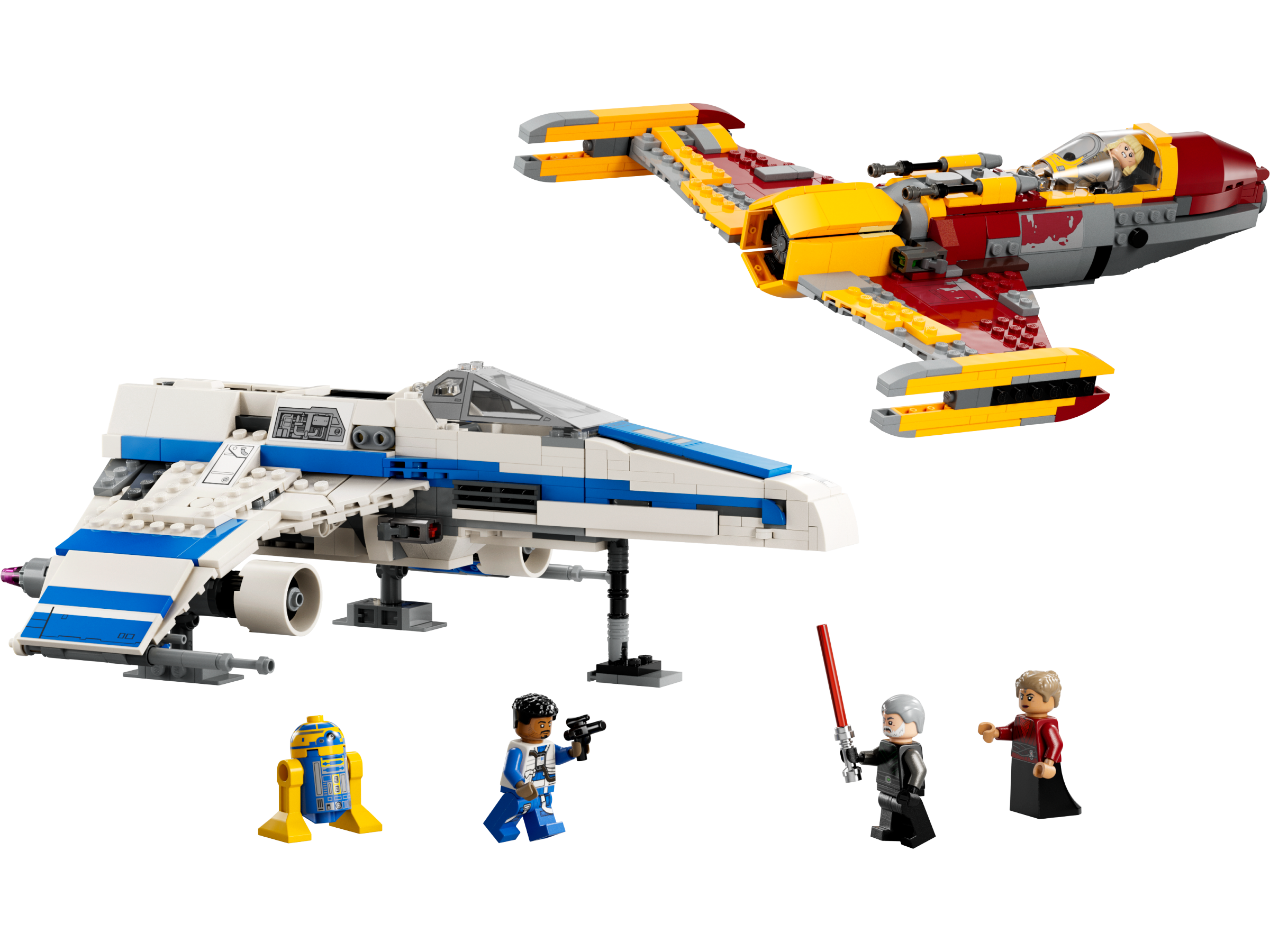 LEGO Ala-E de la Nueva República vs. Caza Estelar de Shin Hati (75364)