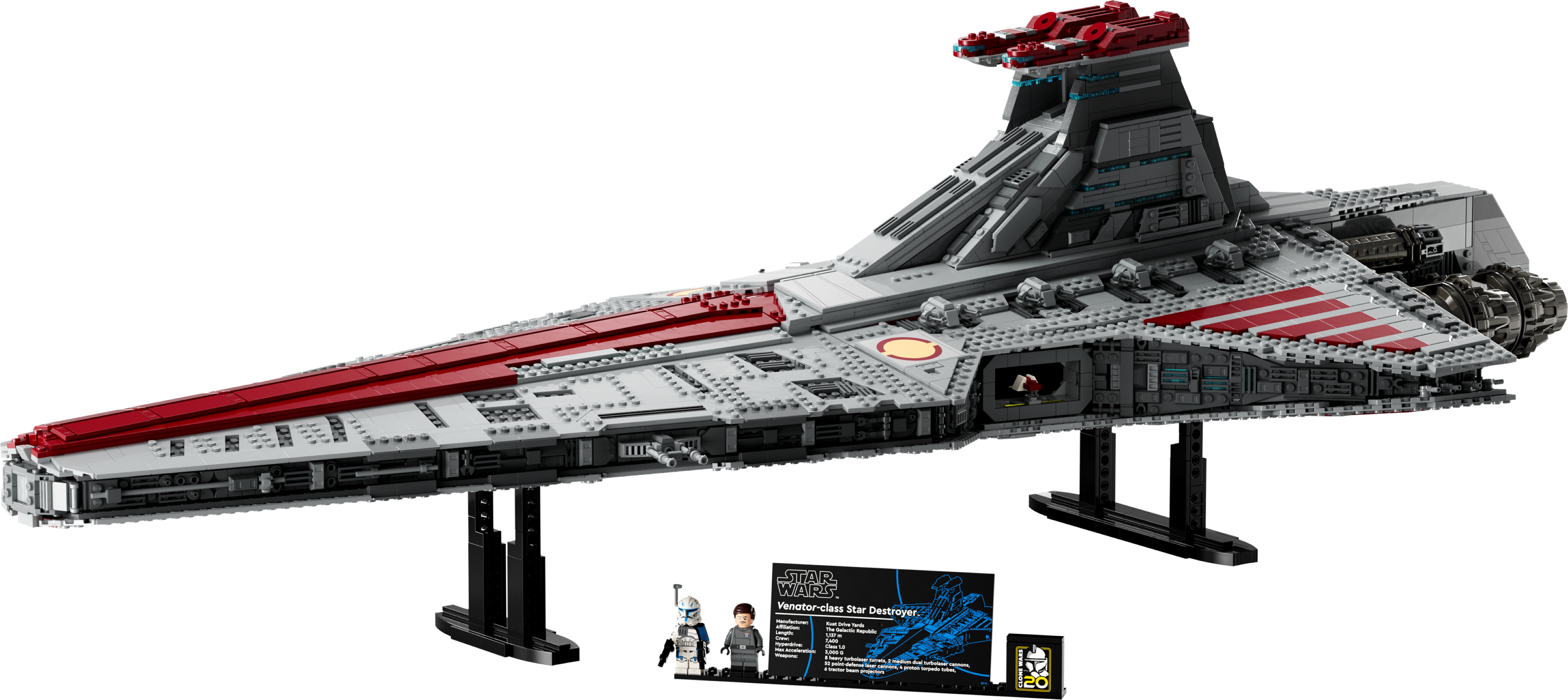 LEGO Crucero de Ataque Clase Venator de la República (75367)