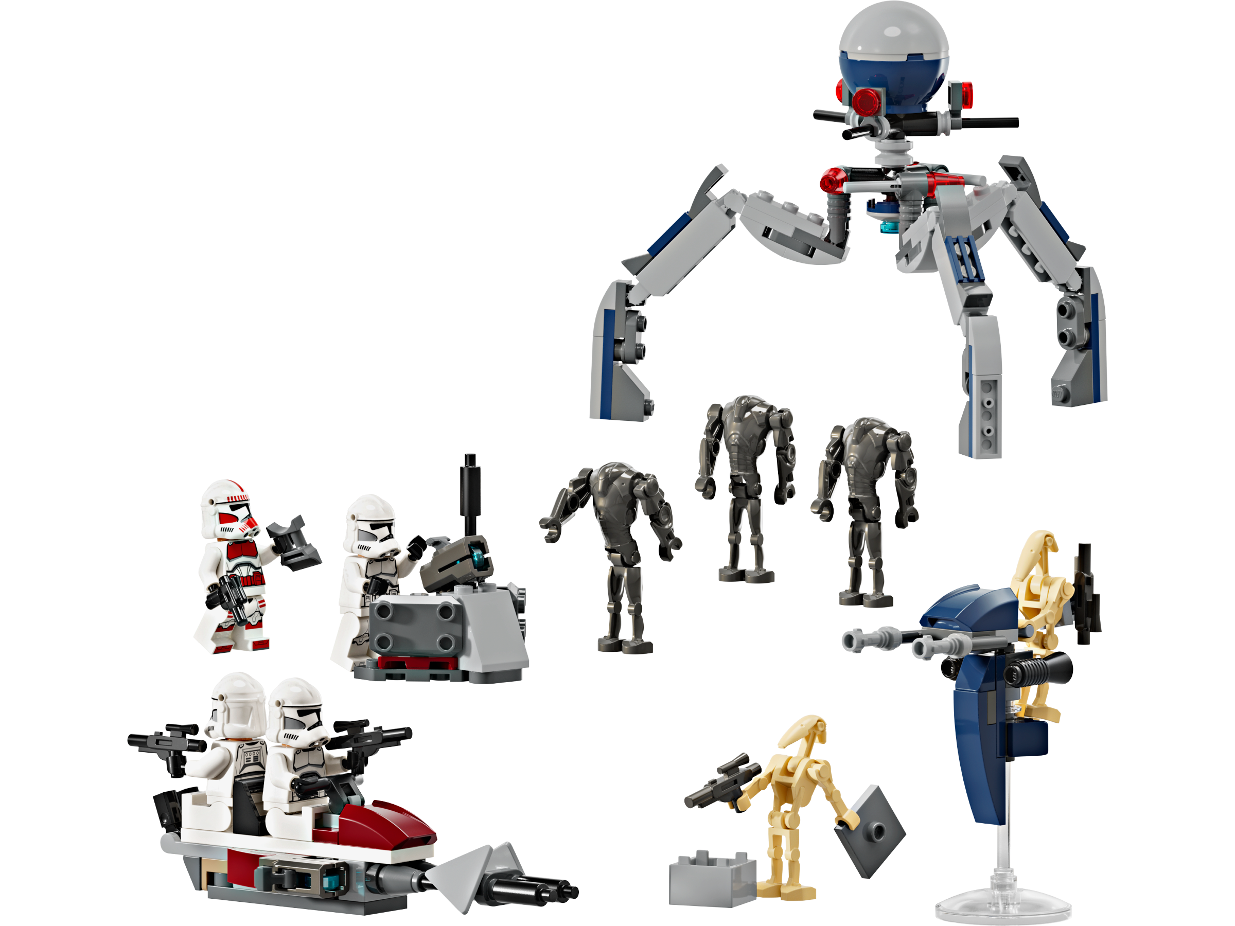 LEGO Pack de Combate: Soldado Clon y Droide de Combate (75372)