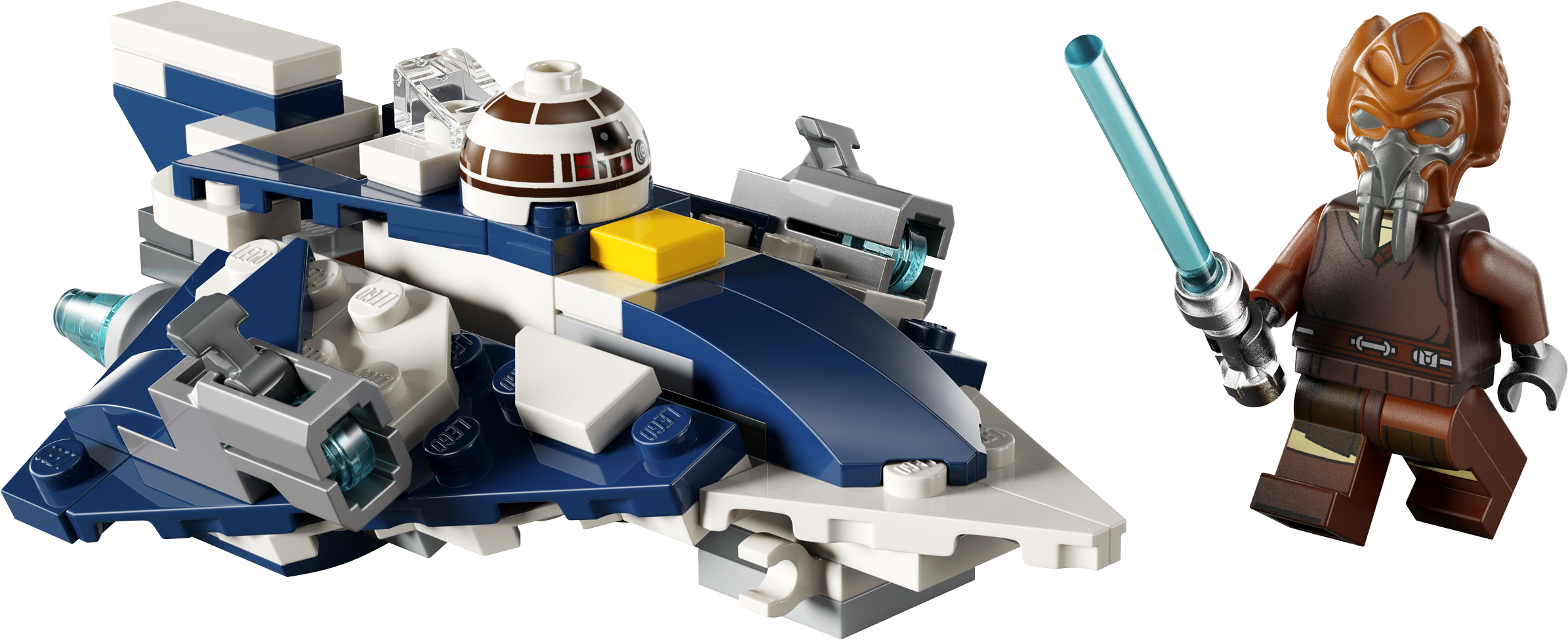 LEGO Microfighter: Caza Estelar Jedi de Plo Koon (75400)