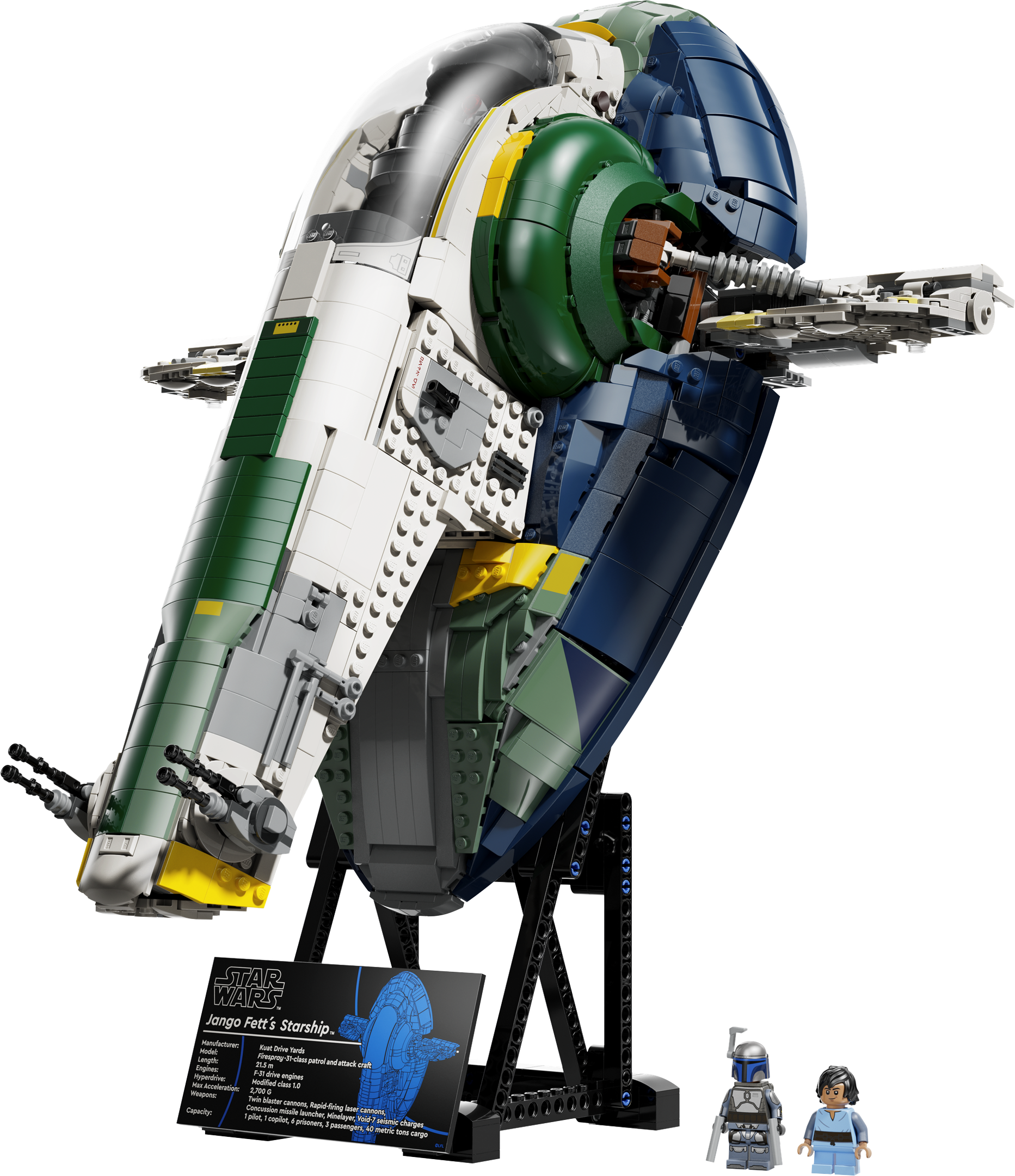LEGO Nave Estelar Clase Firespray de Jango Fett (75409)