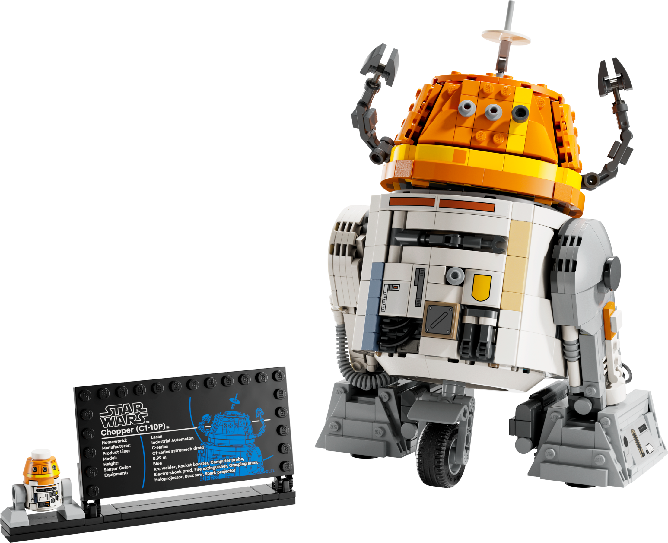 LEGO Droide Astromecánico Chopper (C1-10P)™ (75416)