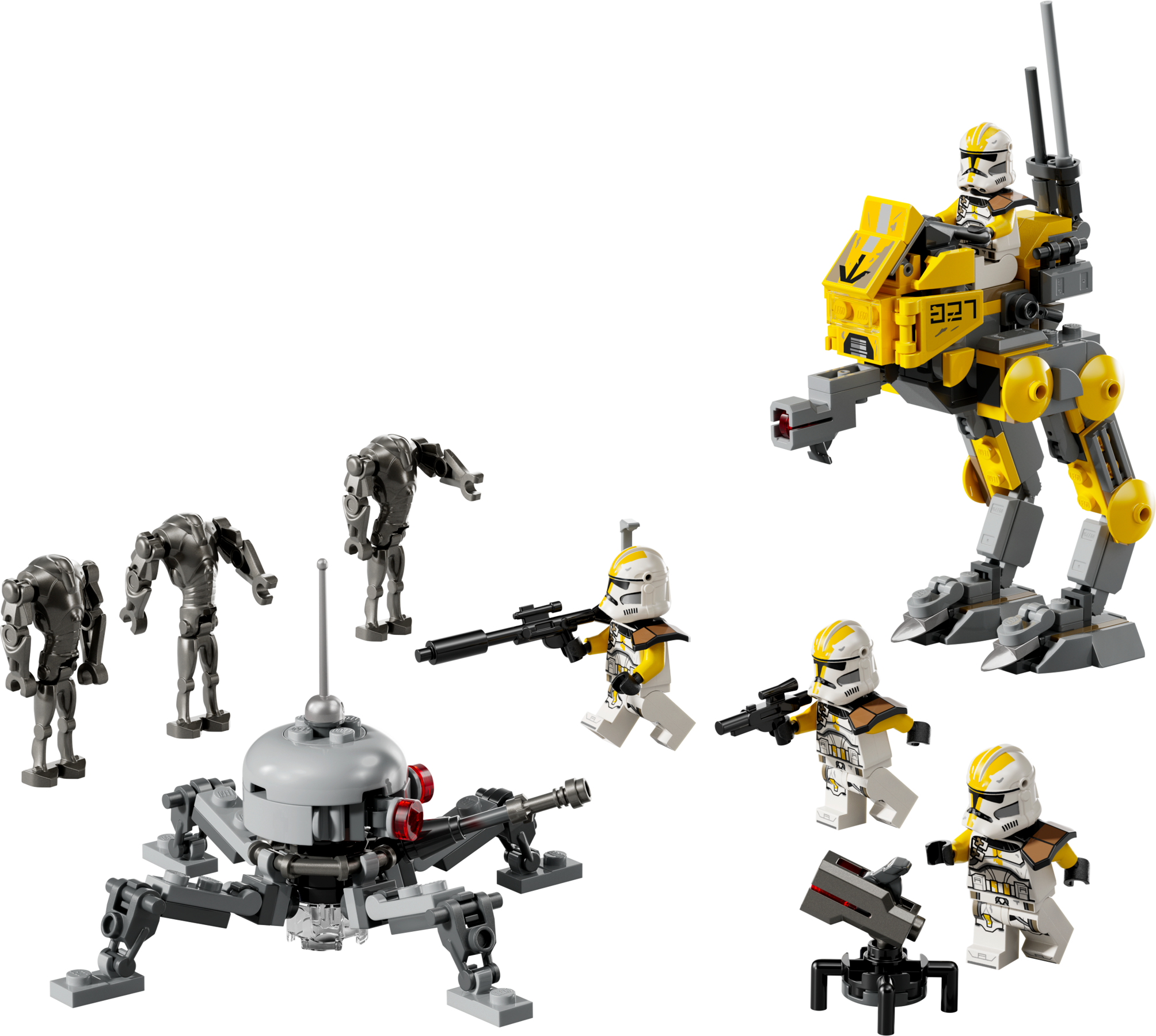 LEGO Pack de Combate: Soldados Clon del 327 Cuerpo Estelar (75431)
