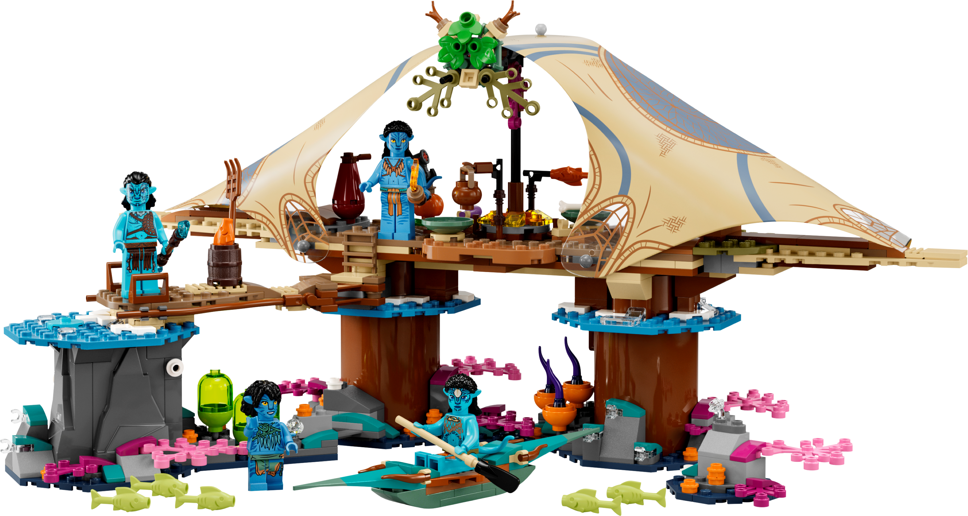 LEGO Hogar en el Arrecife de los Metkayina (75578)