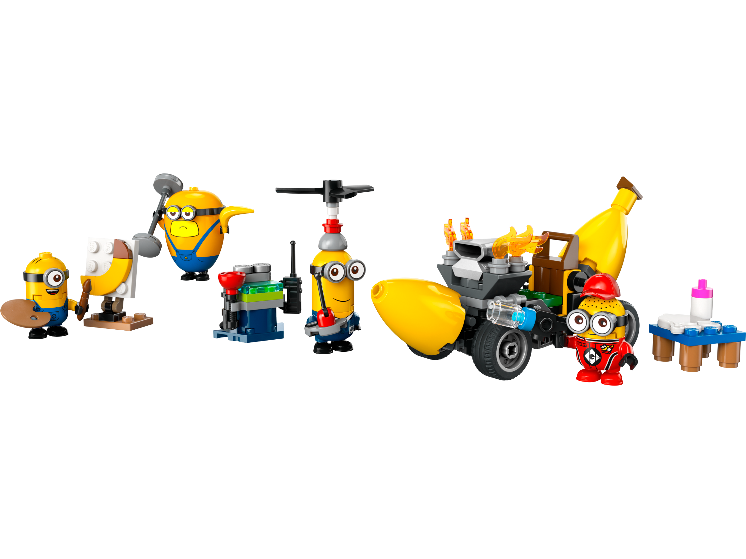 LEGO Minions y Coche Banana (75580)