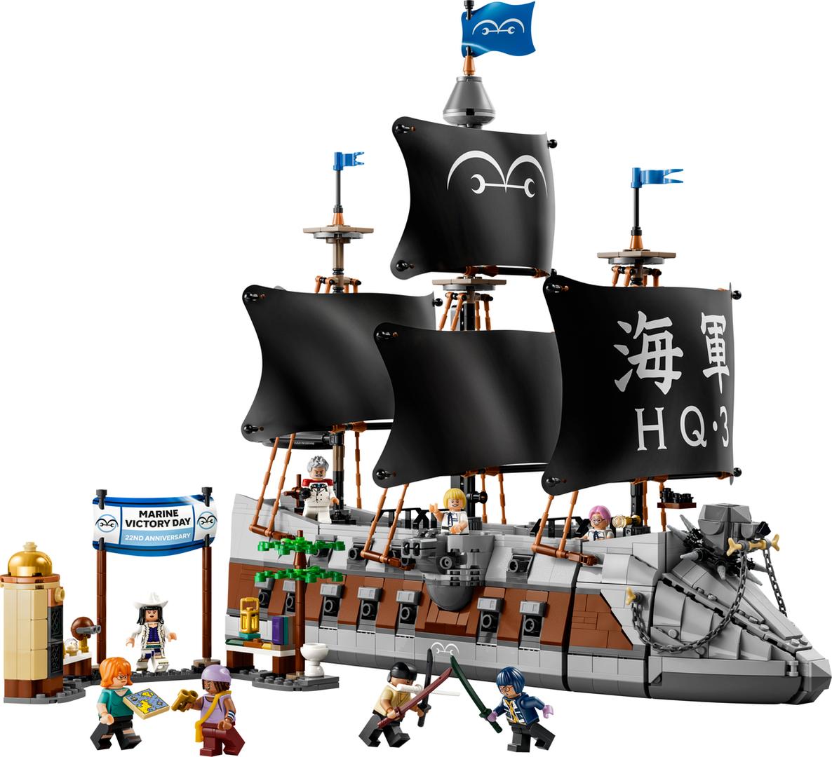 LEGO Barco de la Marina de Garp (75646)