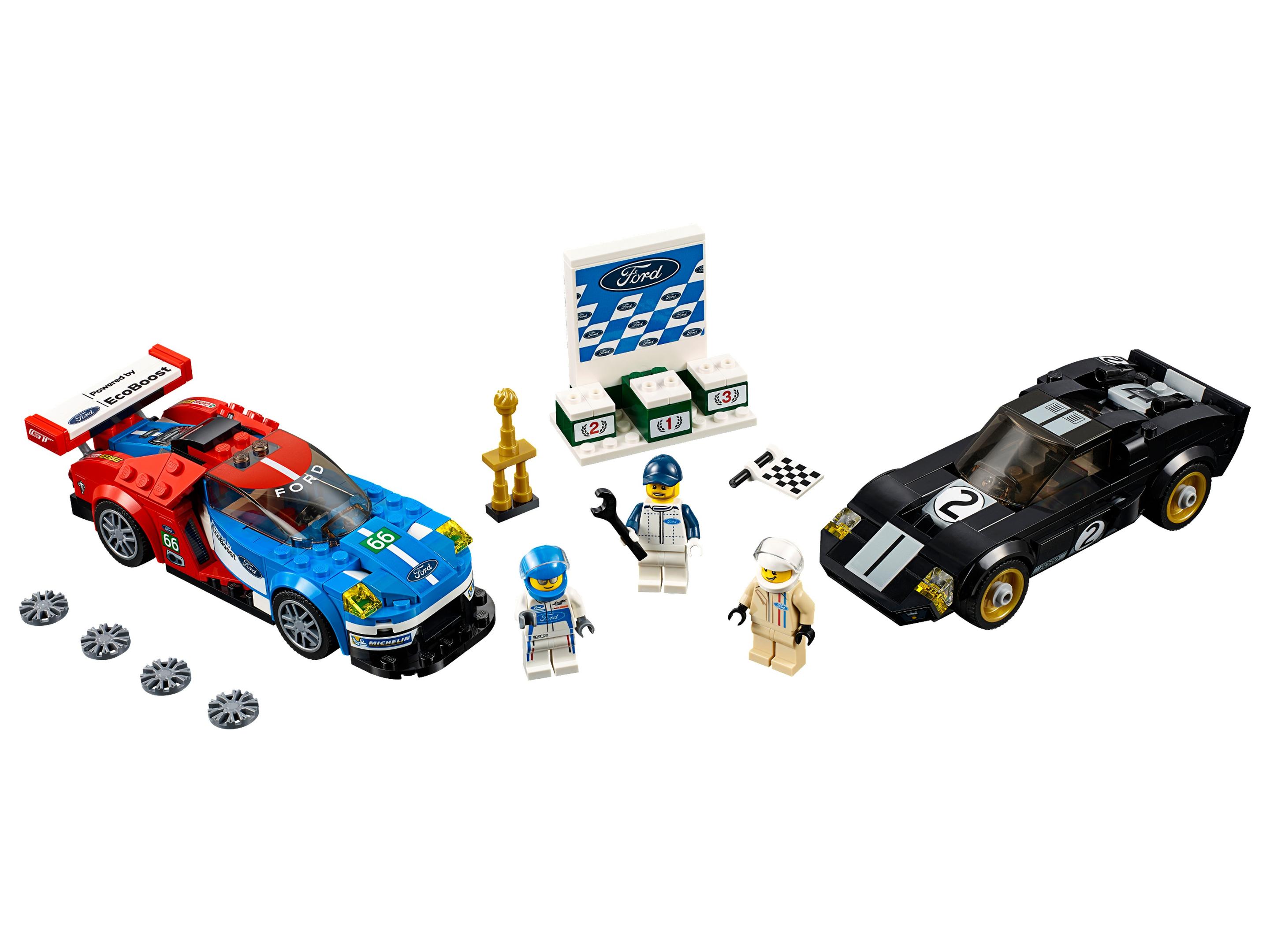 LEGO Ford GT de 2016 y Ford GT40 de 1966 (75881)