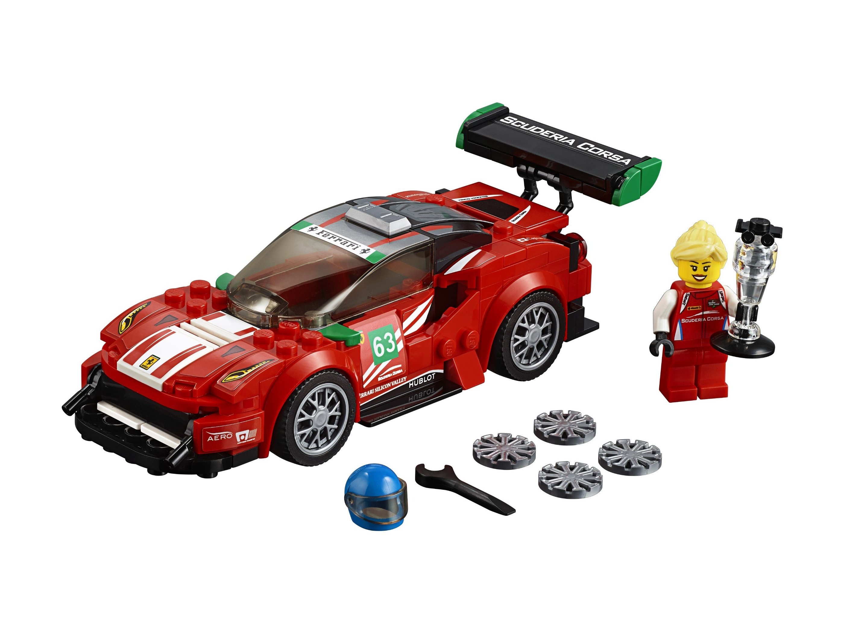 LEGO Ferrari 488 GT3 “Scuderia Corsa” (75886)