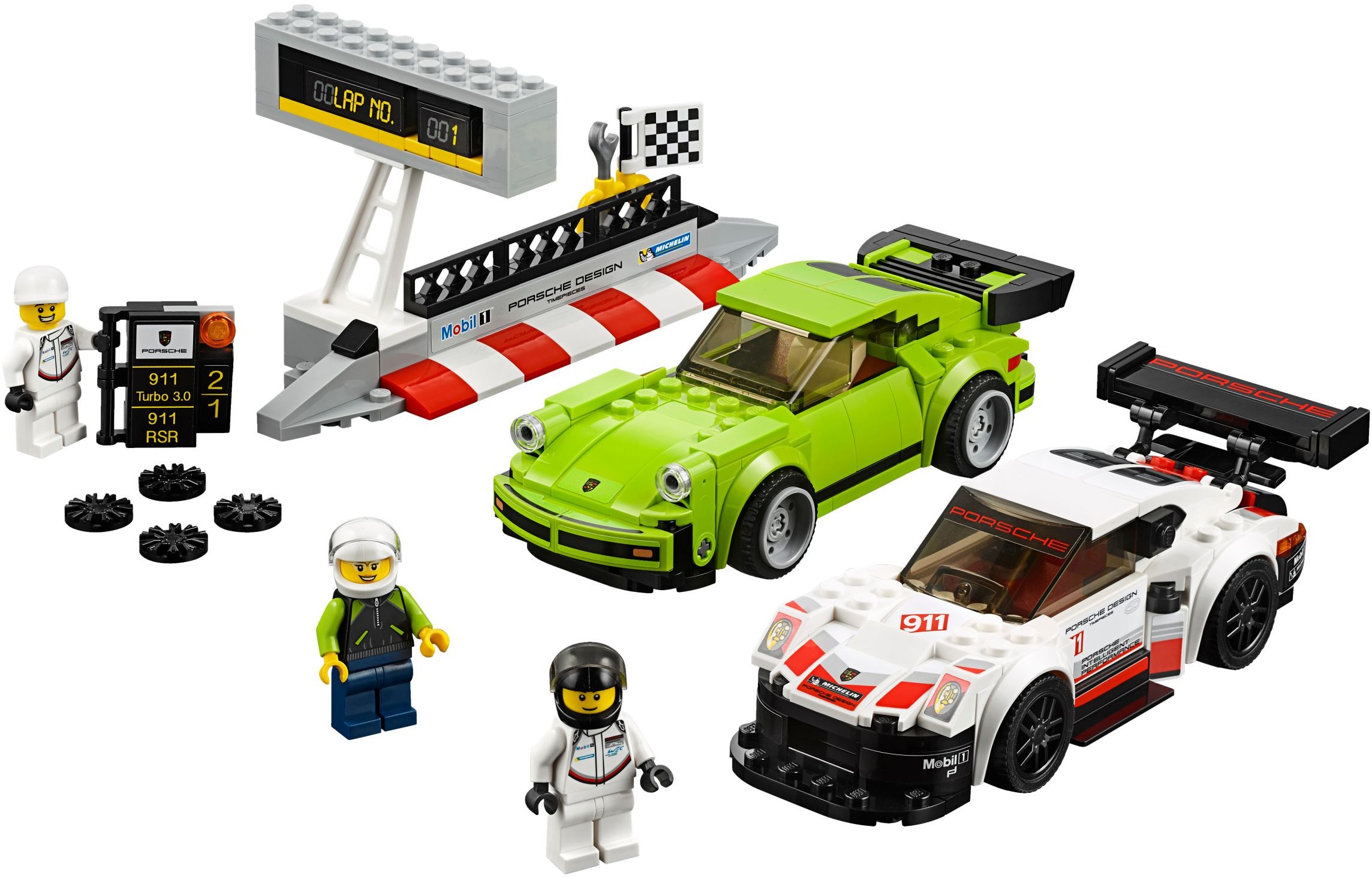 LEGO Porsche 911 RSR y 911 Turbo 3.0 (75888)