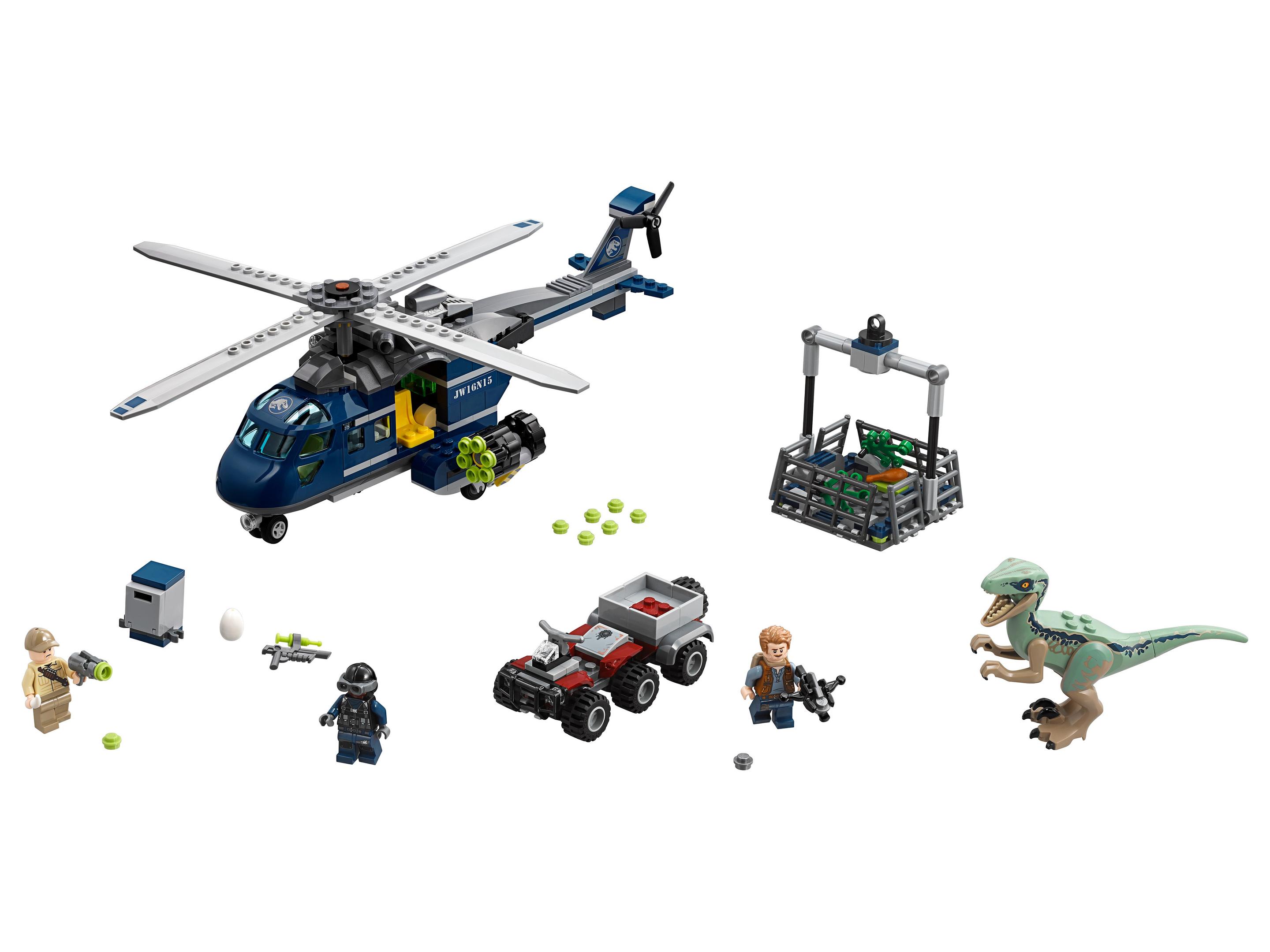 LEGO Persecución en helicóptero de Blue (75928)