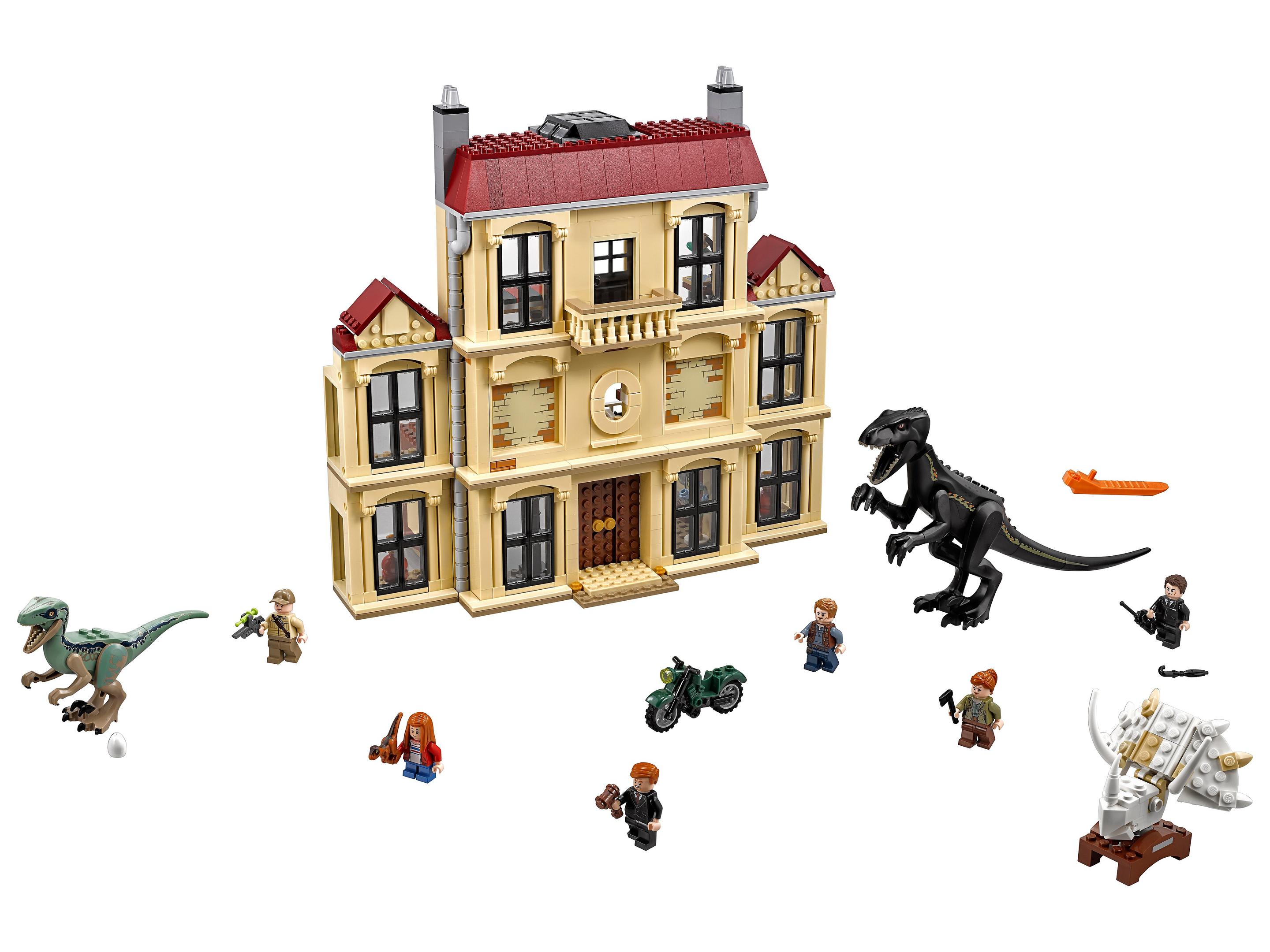 LEGO Caos del Indorraptor en la mansión Lockwood (75930)