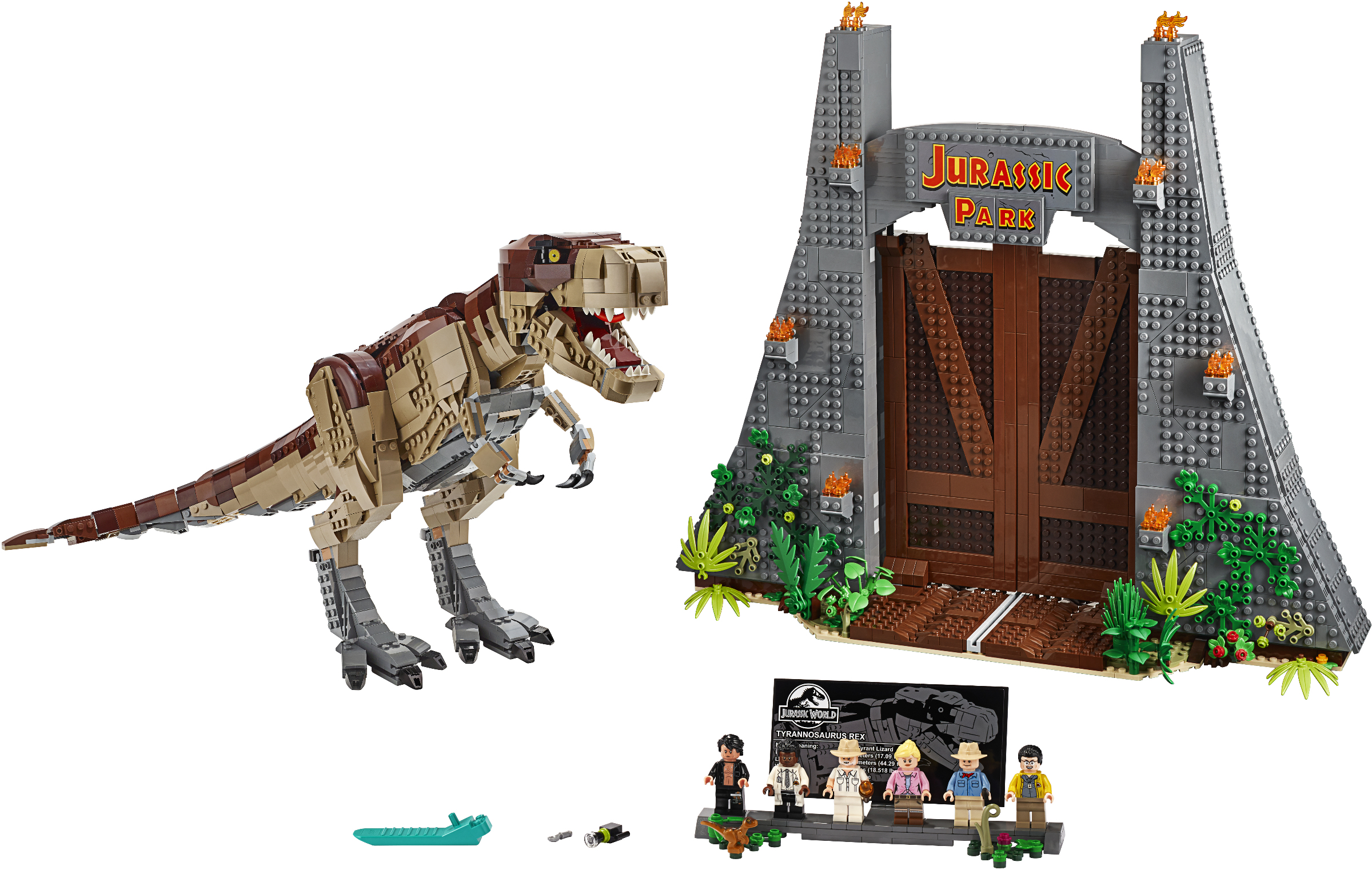 LEGO Parque Jurásico: Caos del T. rex (75936)