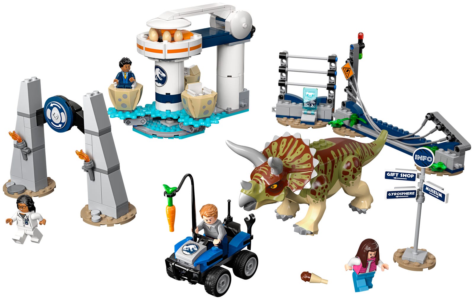 LEGO Caos del Triceratops (75937)