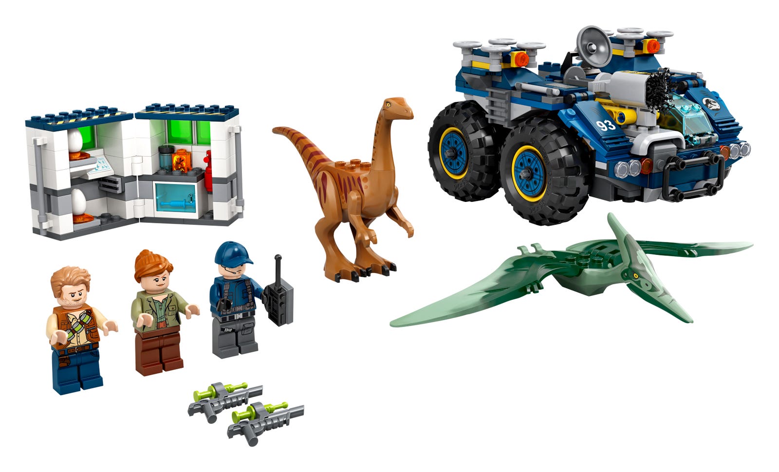 LEGO Fuga del Gallimimus y el Pteranodon (75940)